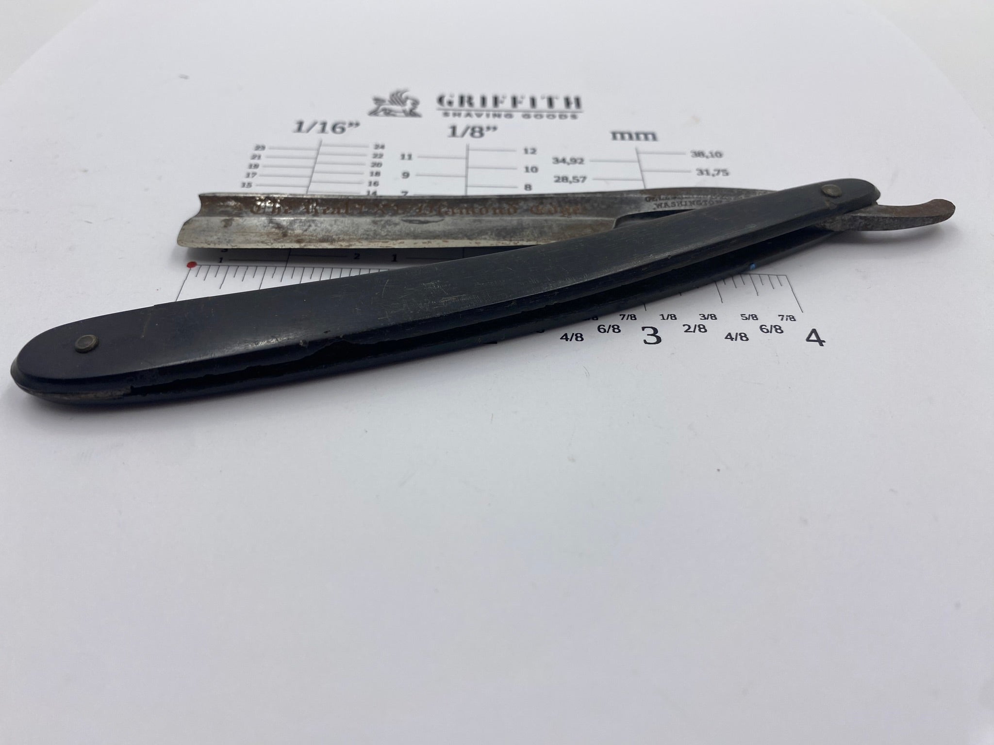 Vintage Wostenholm & Sons Straight Razor for Restoration