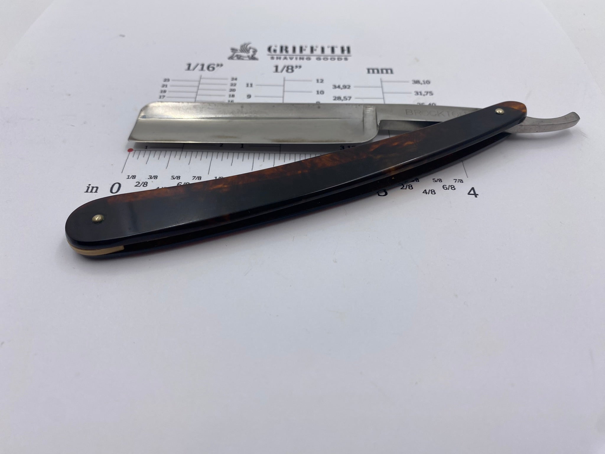 Vintage Brockton American Straight Razor for Restoration