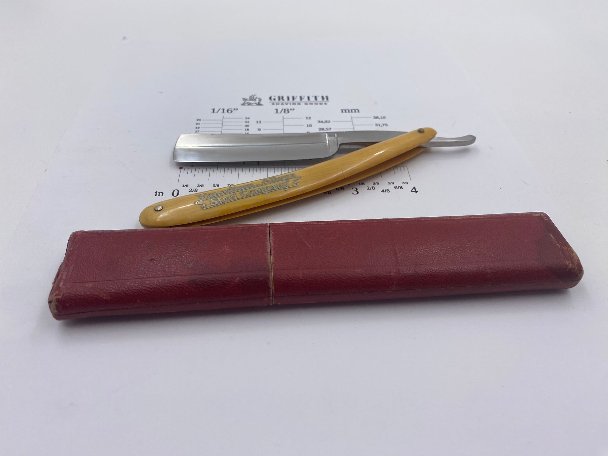 Vintage J.R. Torrey American Straight Razor for Restoration