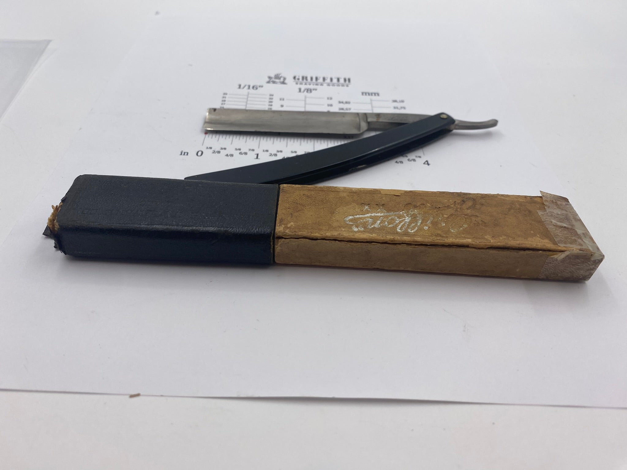 Vintage Griffon Germany Straight Razor for Restoration