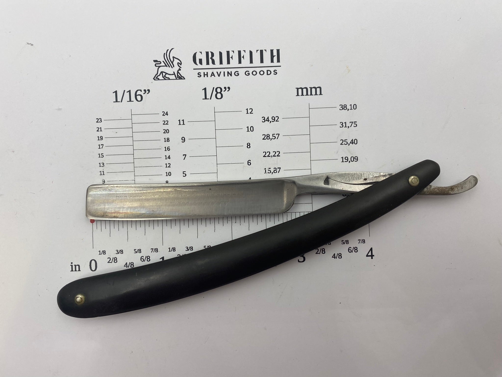 Vintage Wostenholm & Sons English Straight Razor for Restoration