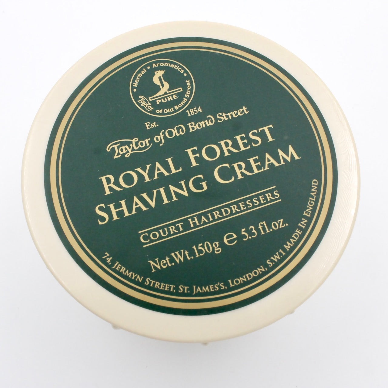 Taylor of Old Bond Street Royal Forest Shaving Cream 150g (5.3 oz)