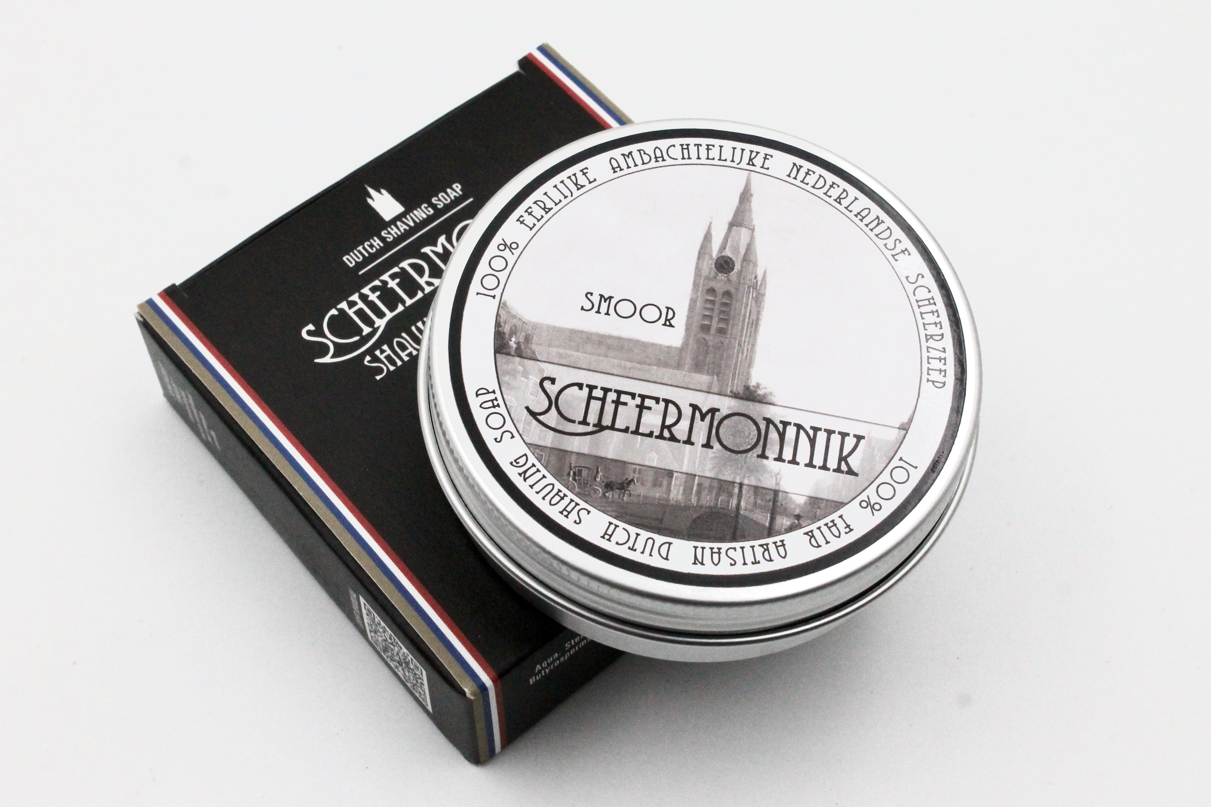 Scheermonnik Dutch Artisan Shaving Soap - Smoor - 75g (2.6oz)