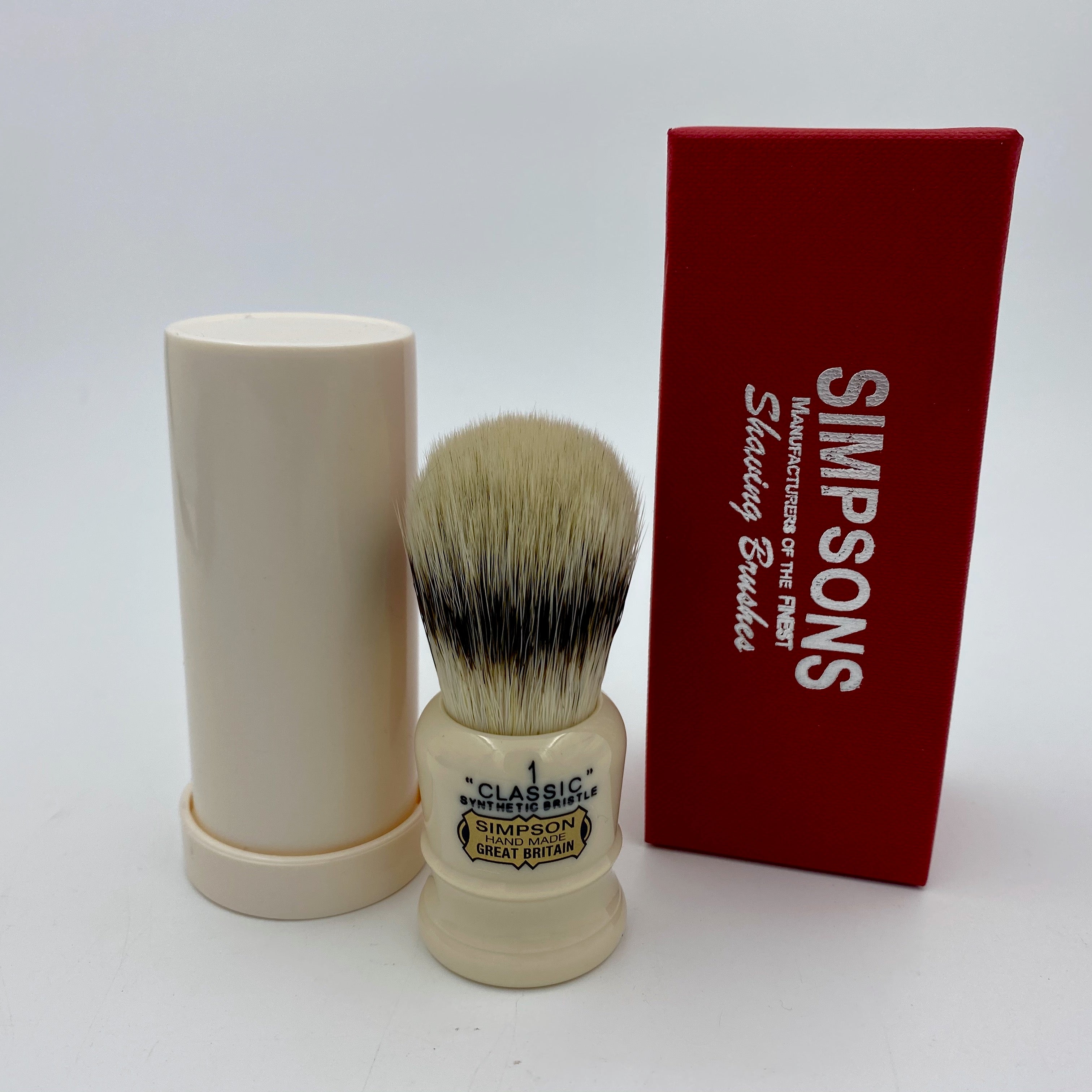 Simpsons Classic 1 Synthetic Bristle Shaving Brush