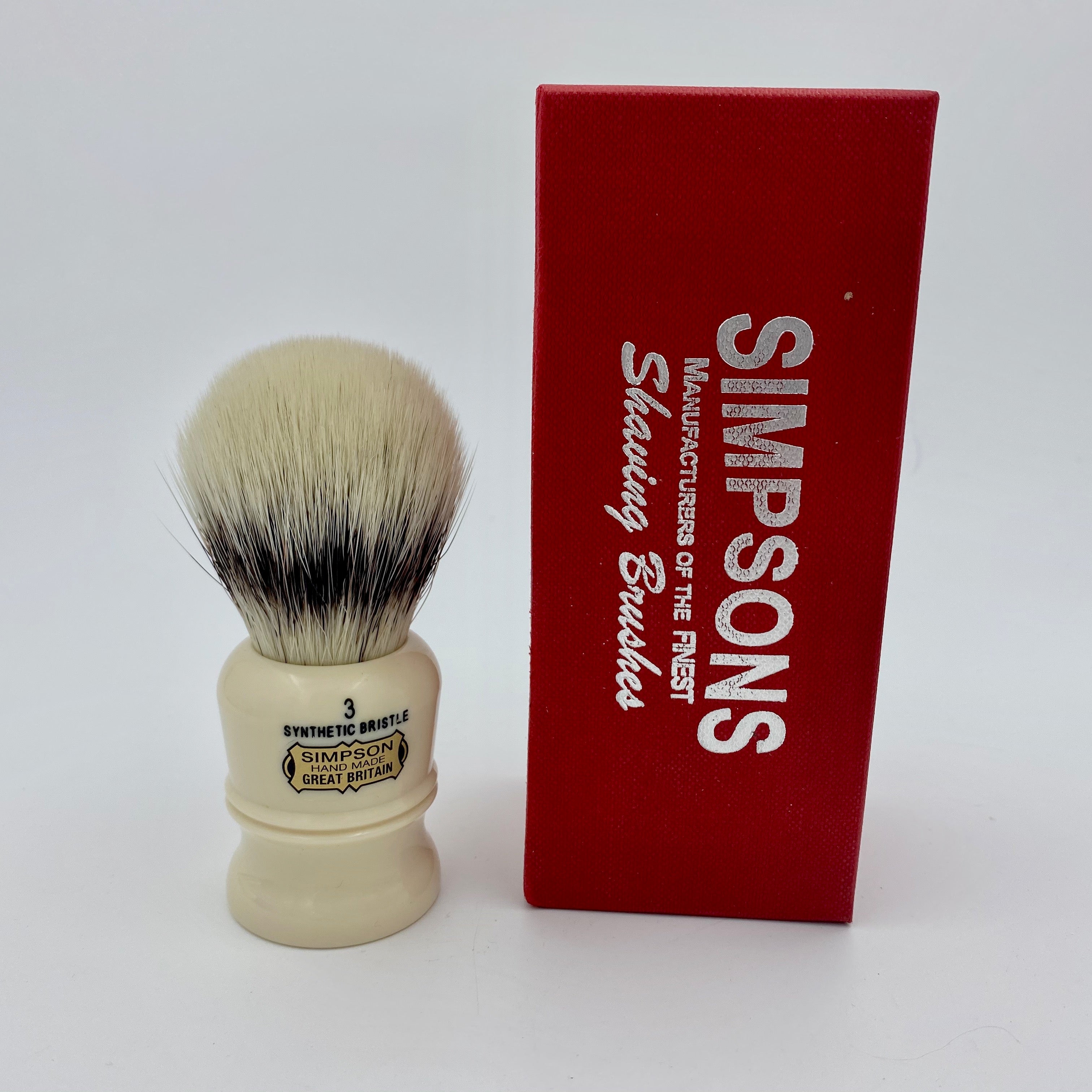 Simpsons Duke D3 Synthetic Bristle Shaving Brush