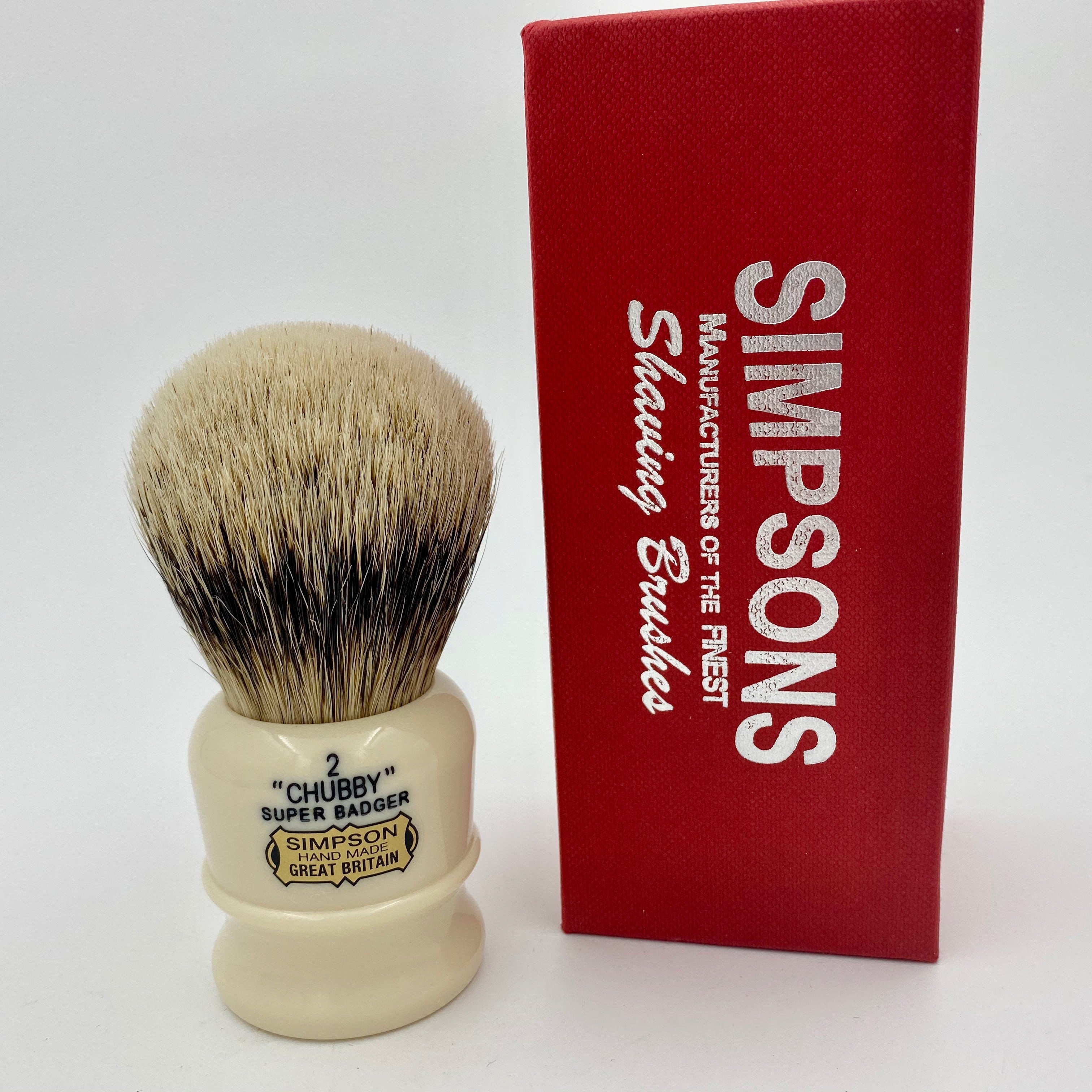 Simpson Chubby CH2 Super Badger Shaving Brush