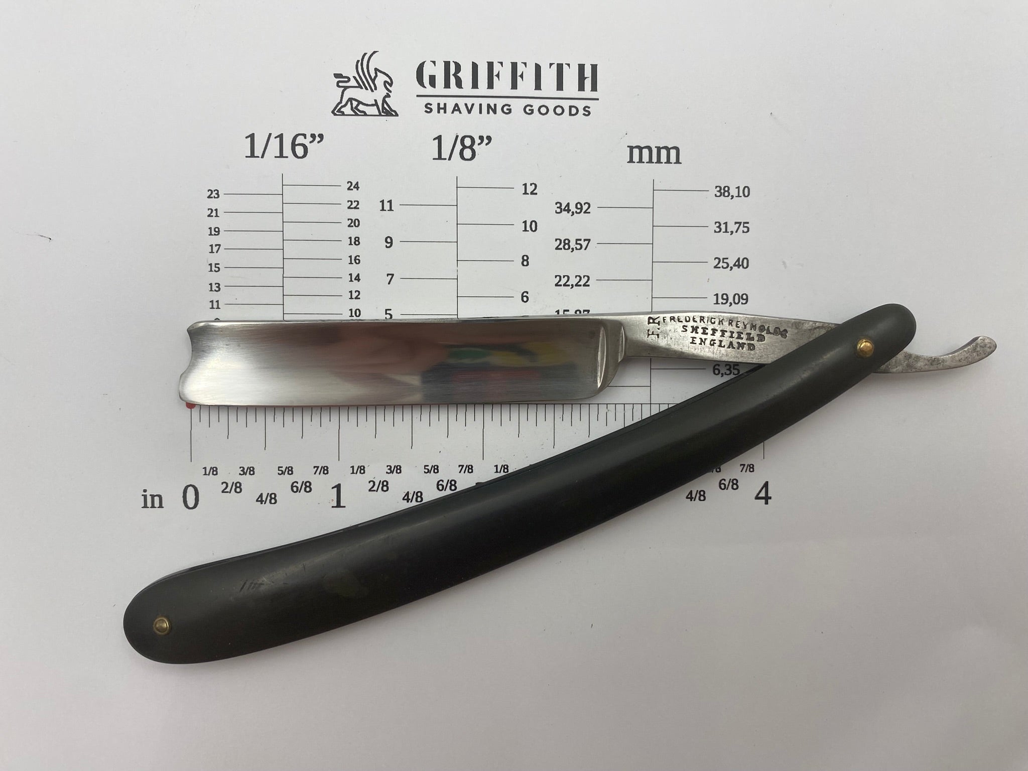 Vintage Frederick Reynolds Sheffield Straight Razor for Restoration