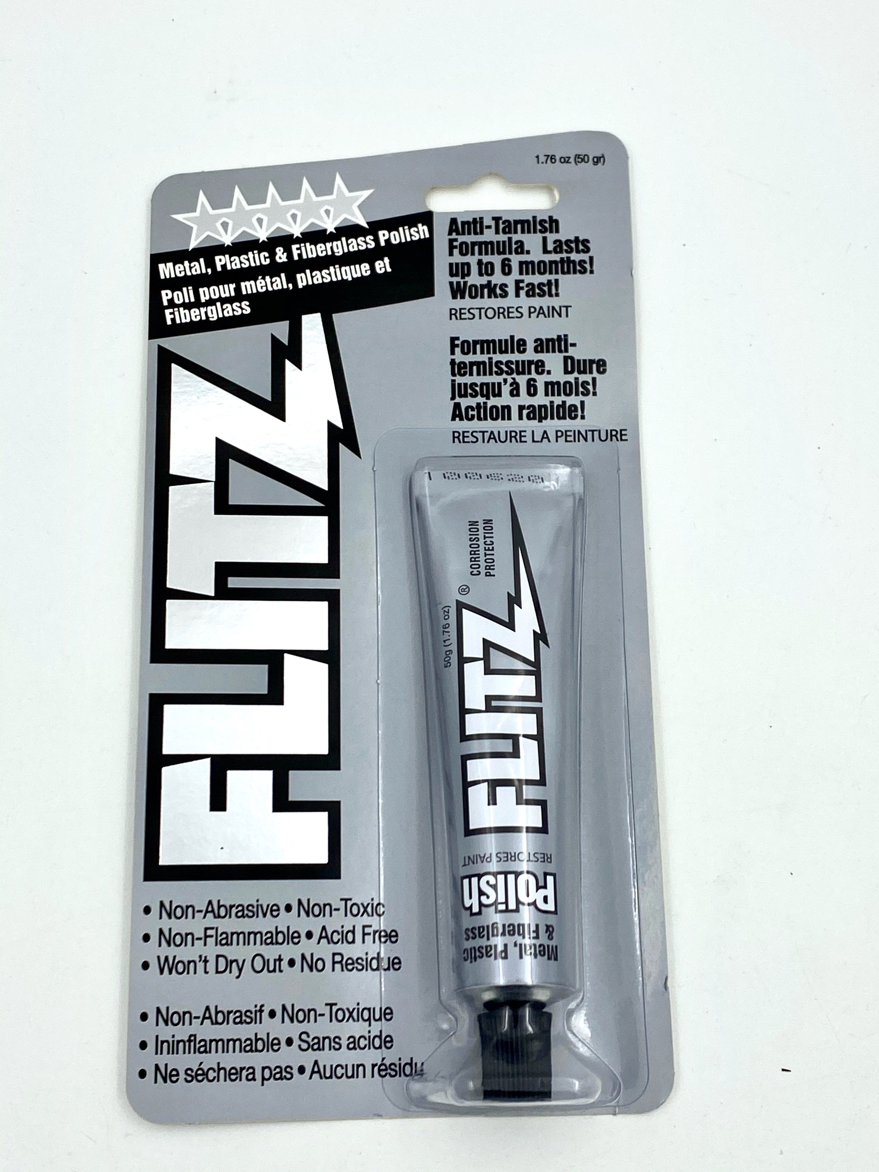 Flitz Premium Multipurpose Polishing & Cleaning Cream - 1.76 oz tube (50g)