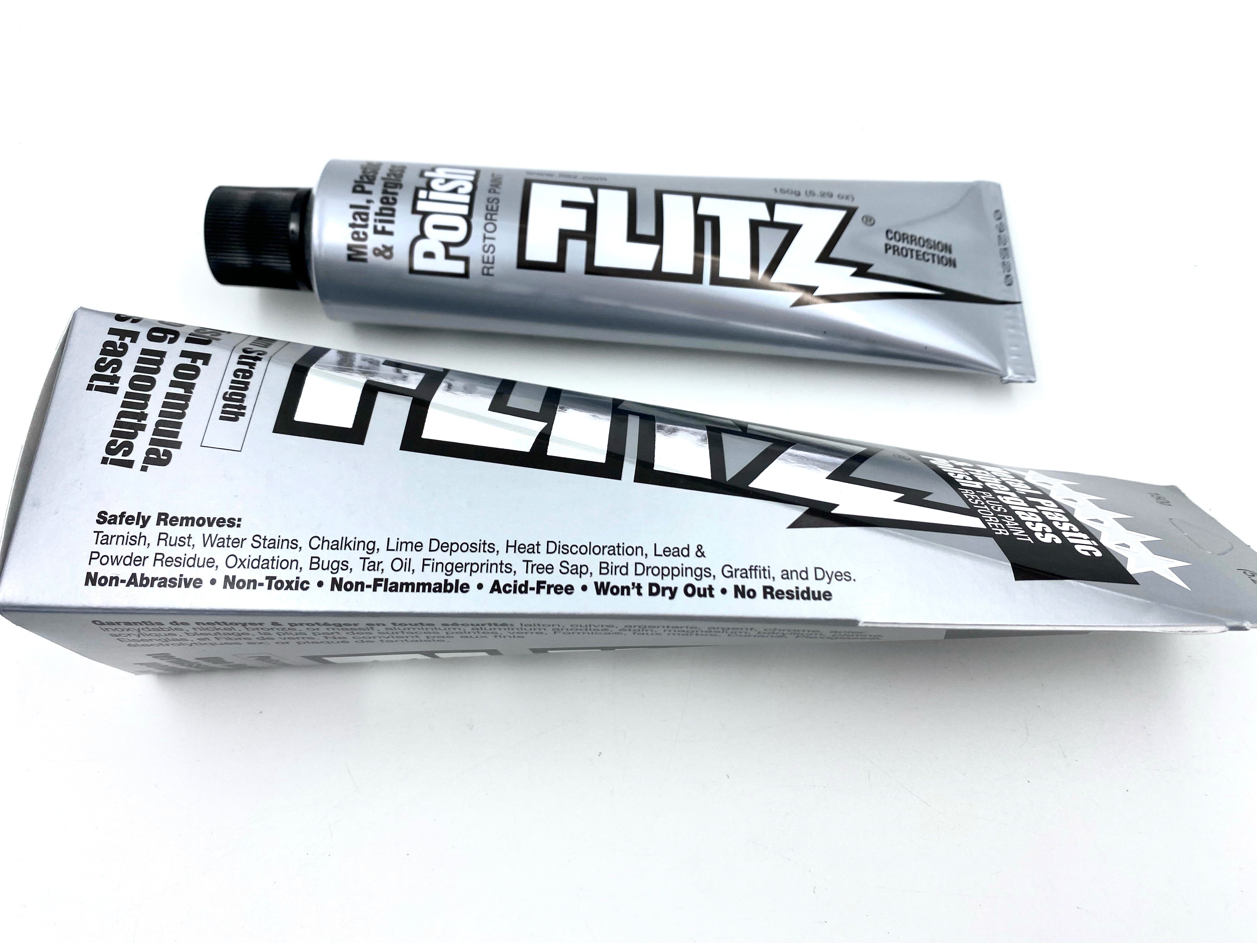 Flitz Premium Multipurpose Polishing & Cleaning Cream - 5.29 oz lg tube (150g)