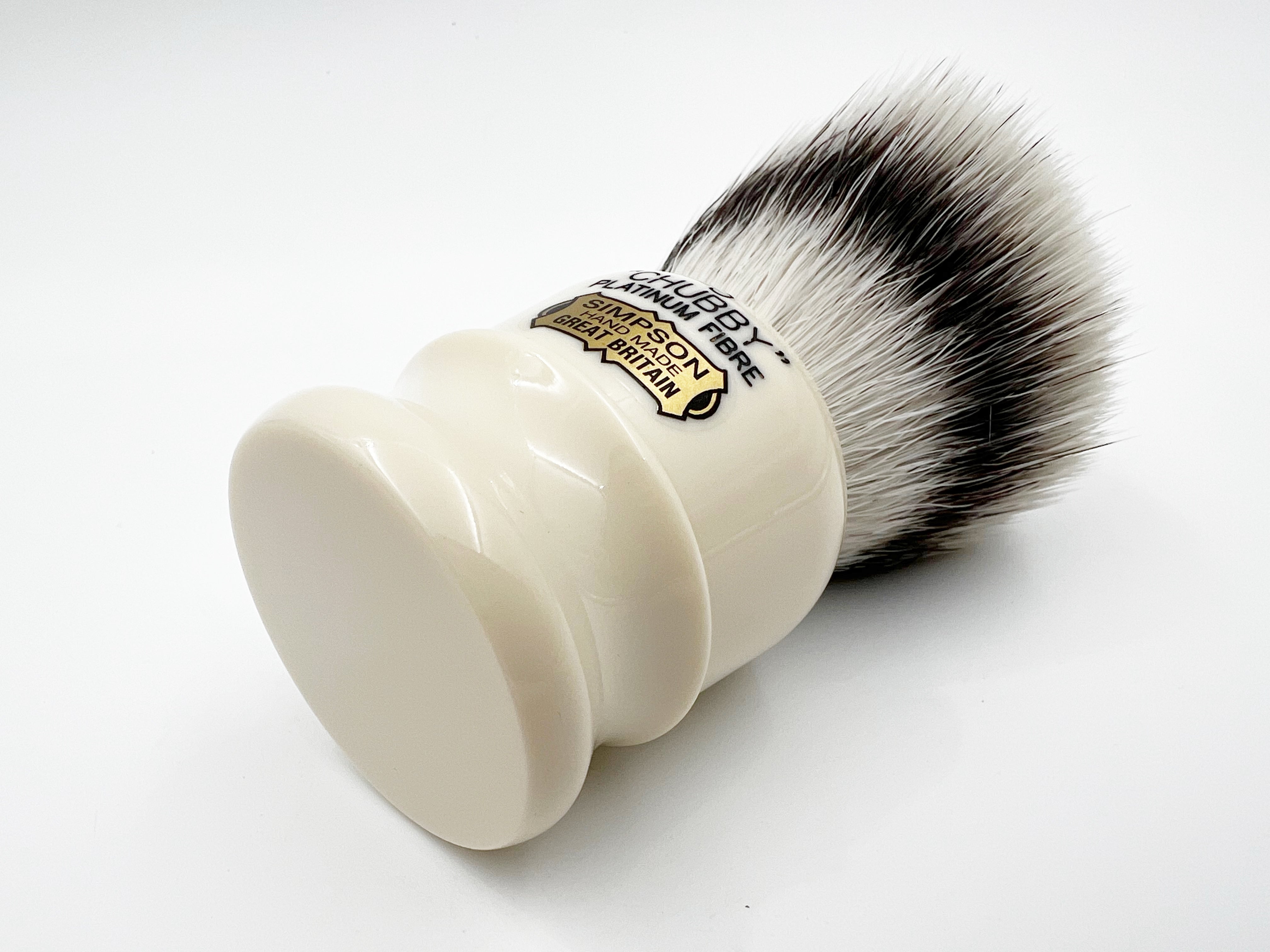 Simpson Chubby CH3 Platinum Synthetic Bristle Shaving Brush