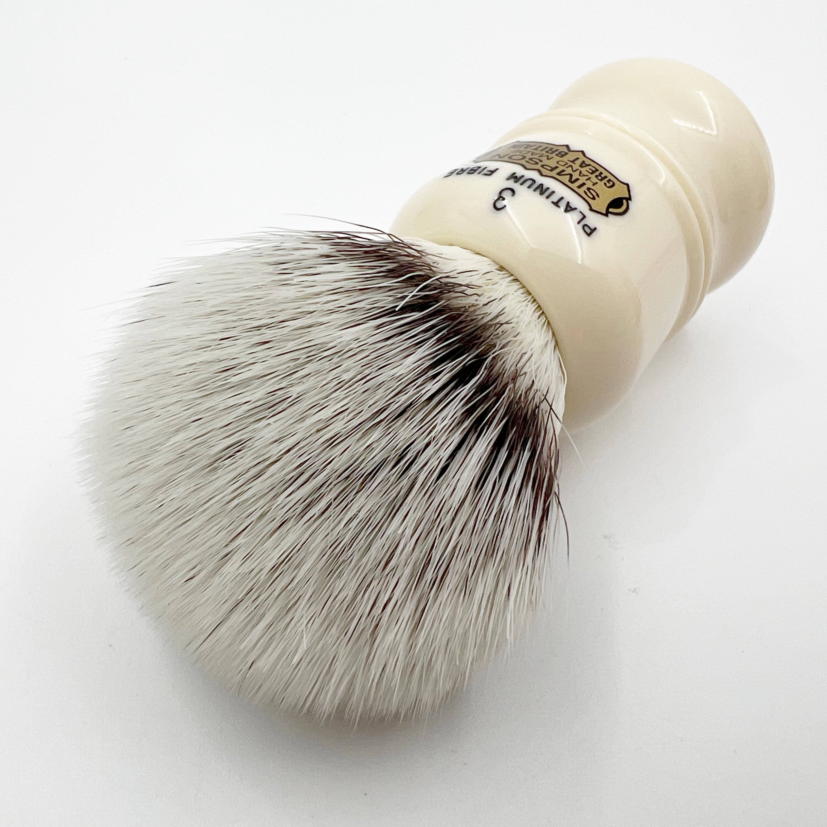 Simpson Duke 3 Platinum Synthetic Bristle Shaving Brush