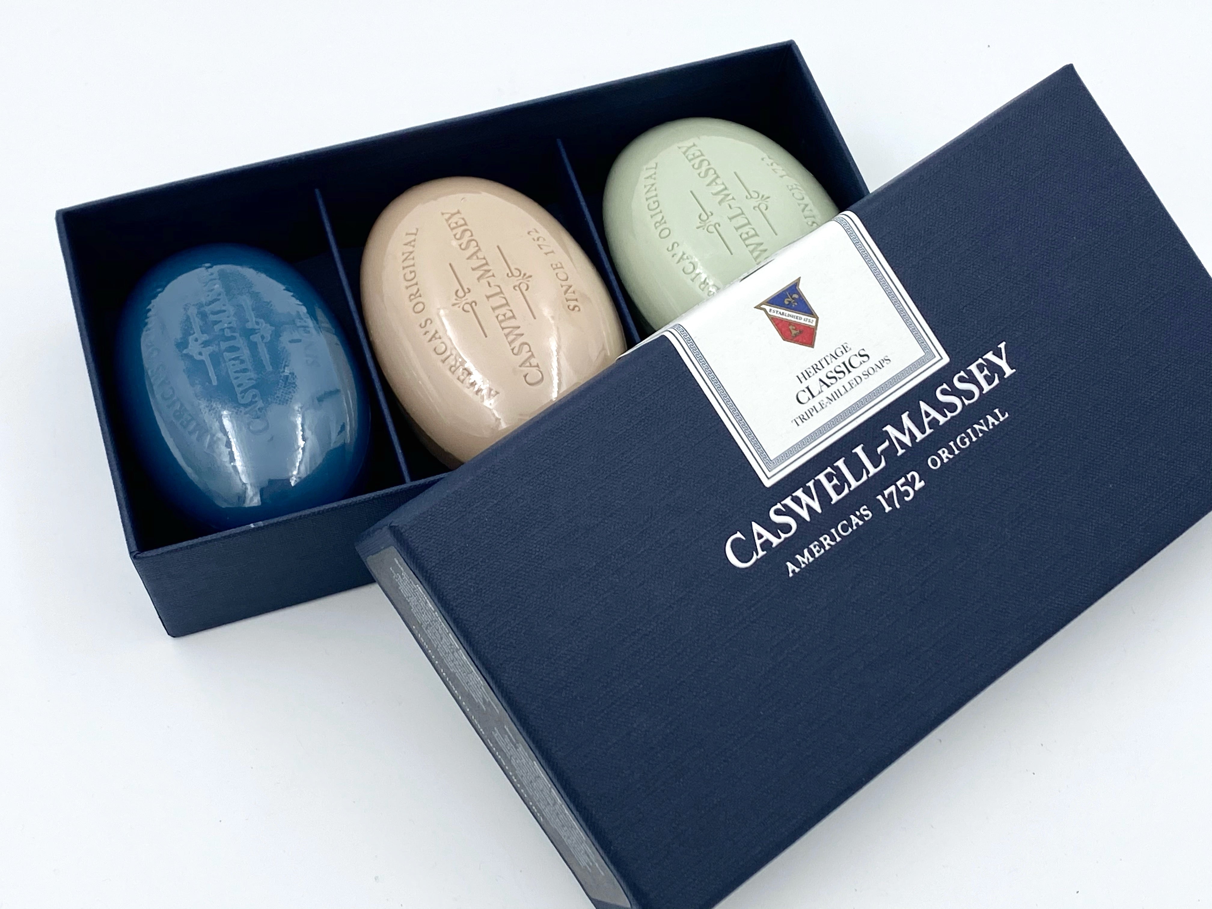 Caswell Massey Heritage Classics Three-Soap Set