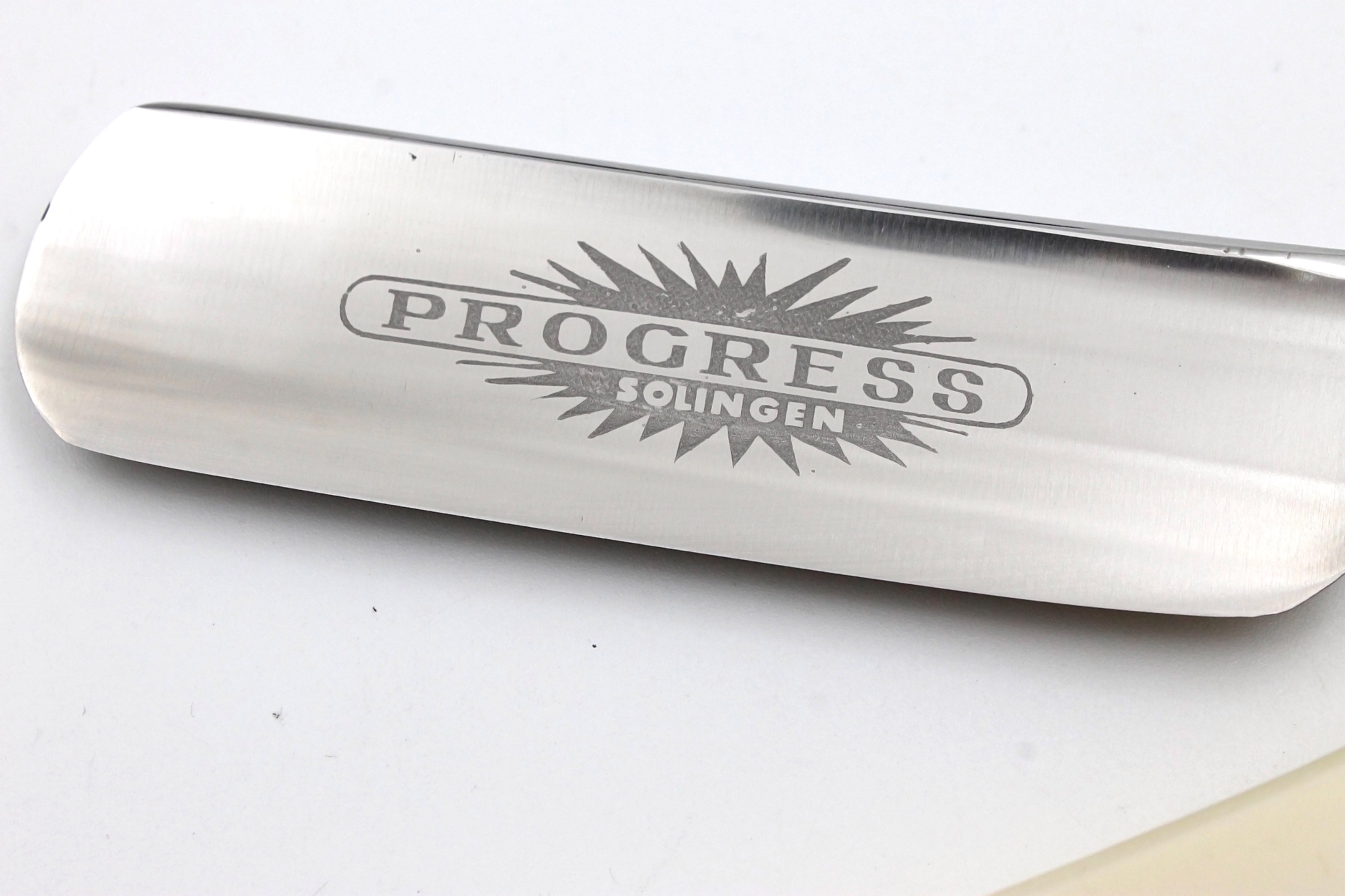 "Progress" 28 - RARE NOS 7/8 Full Hollow Vintage Straight Razor