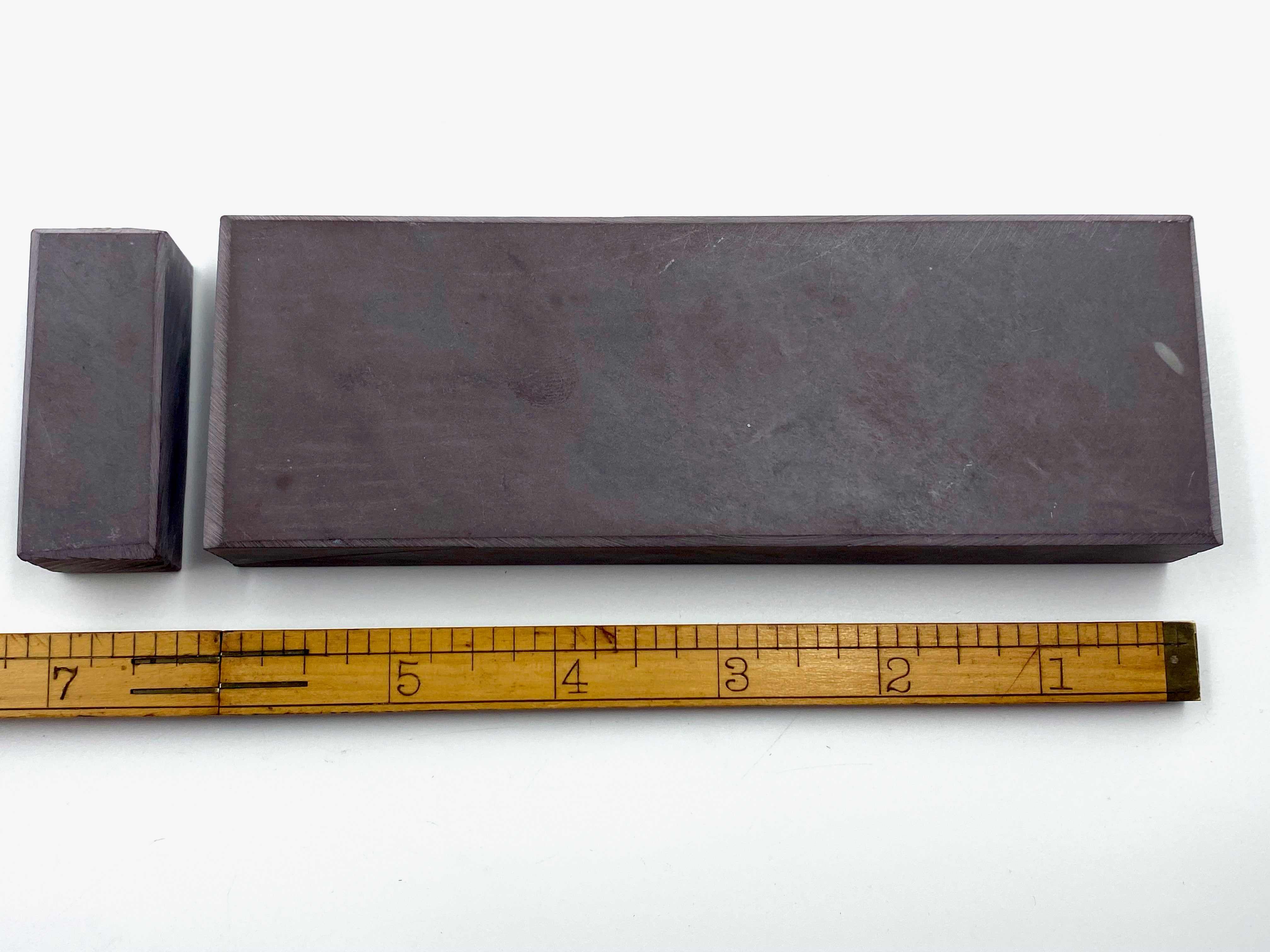 Pierre "La Lune" - 150x50mm (6x2") -French Fine Finishing Razor Hone Sharpening Stone with Slurry Stone