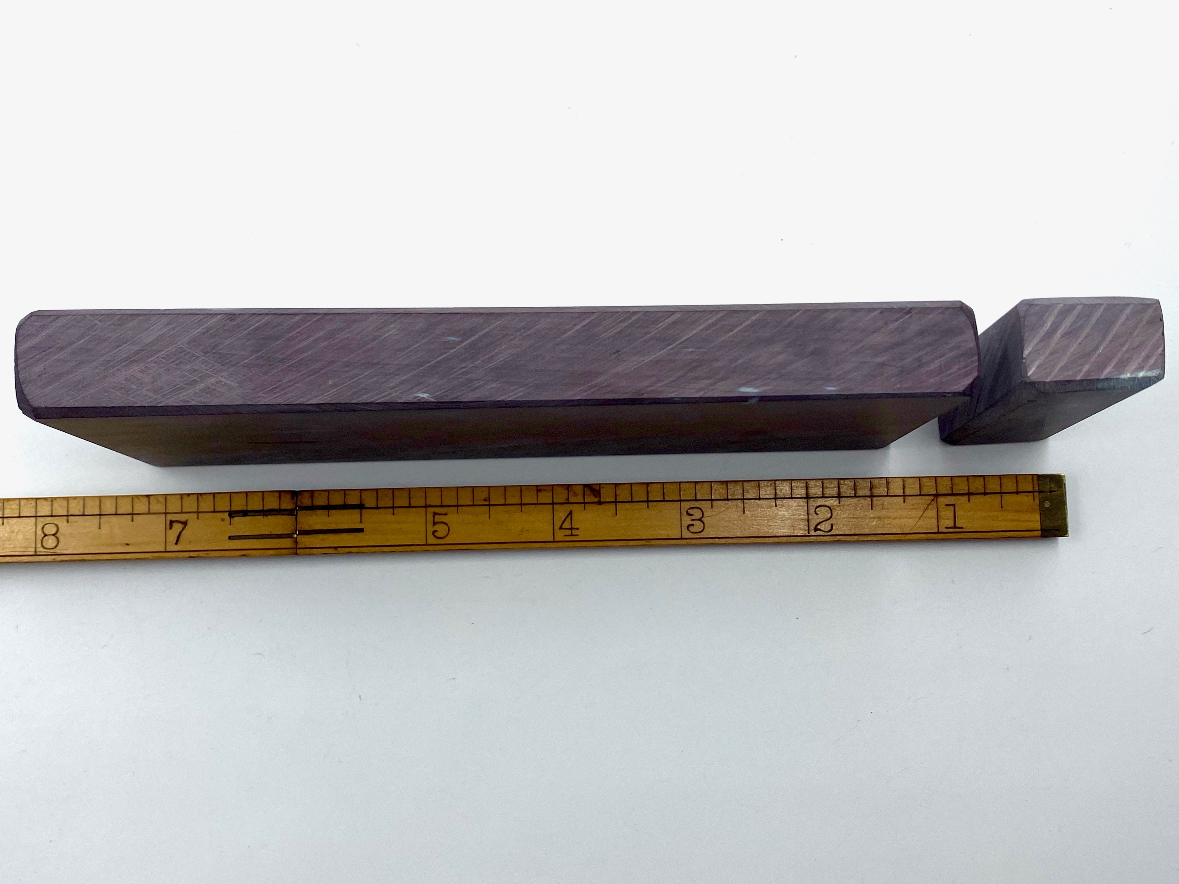 Pierre "La Lune" - 150x60mm (6x2.25") -French Fine Finishing Razor Hone Sharpening Stone with Slurry Stone