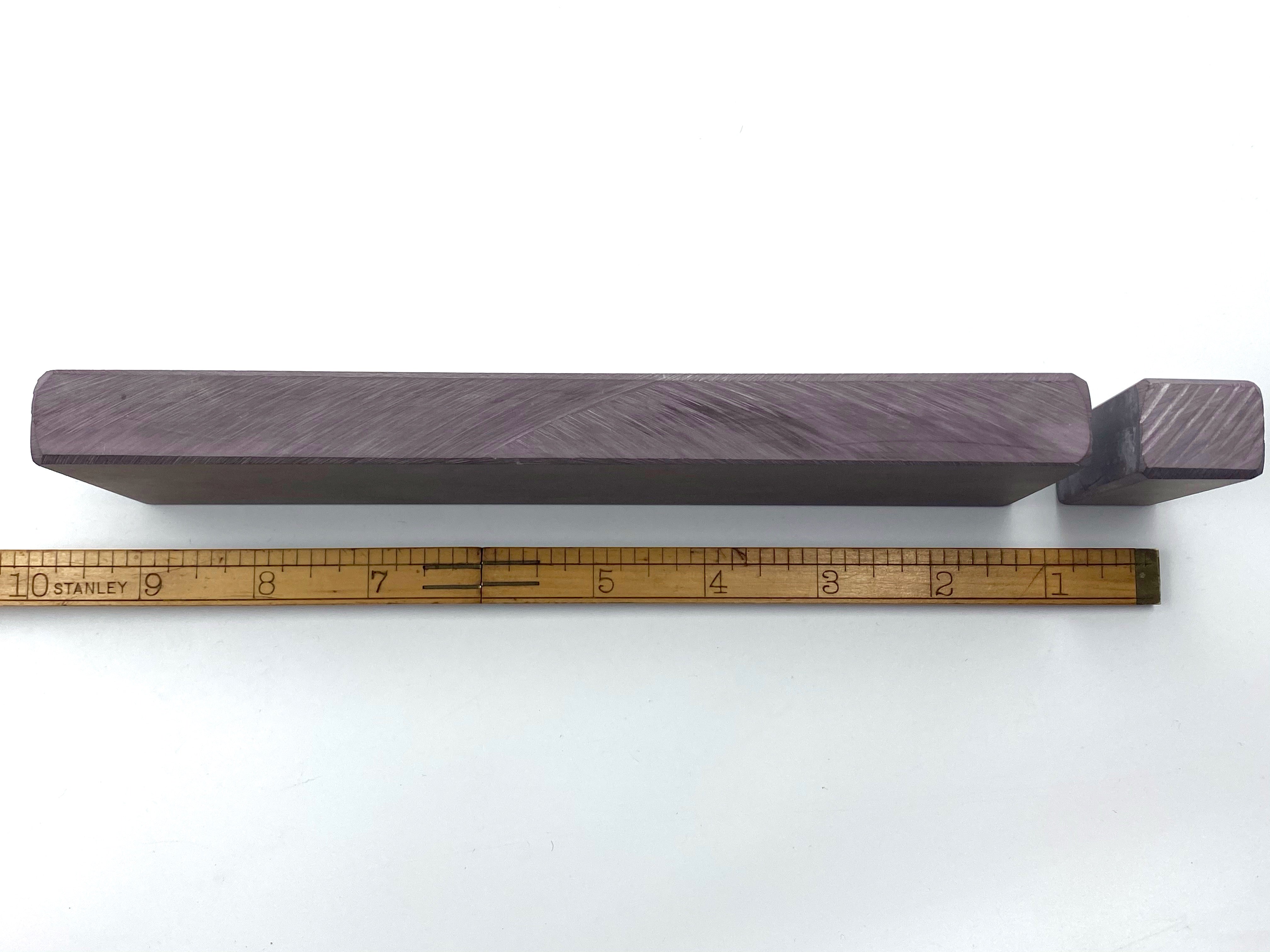 Pierre "La Lune" - 200x60mm (8x2.25") -French Fine Finishing Razor Hone Sharpening Stone with Slurry Stone