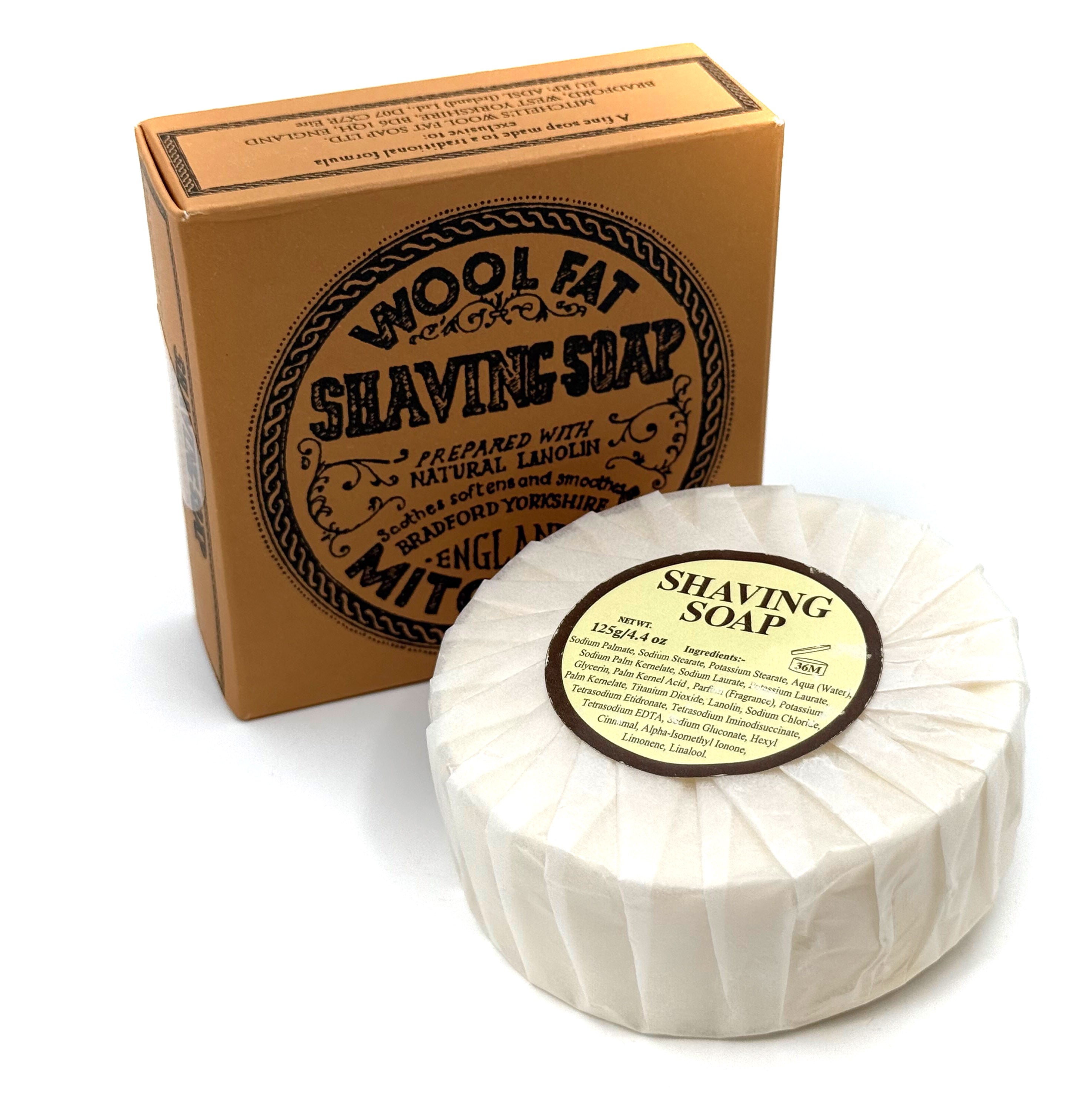 Mitchell's Wool Fat Shaving Soap Refill - 4.23 oz (120 g)