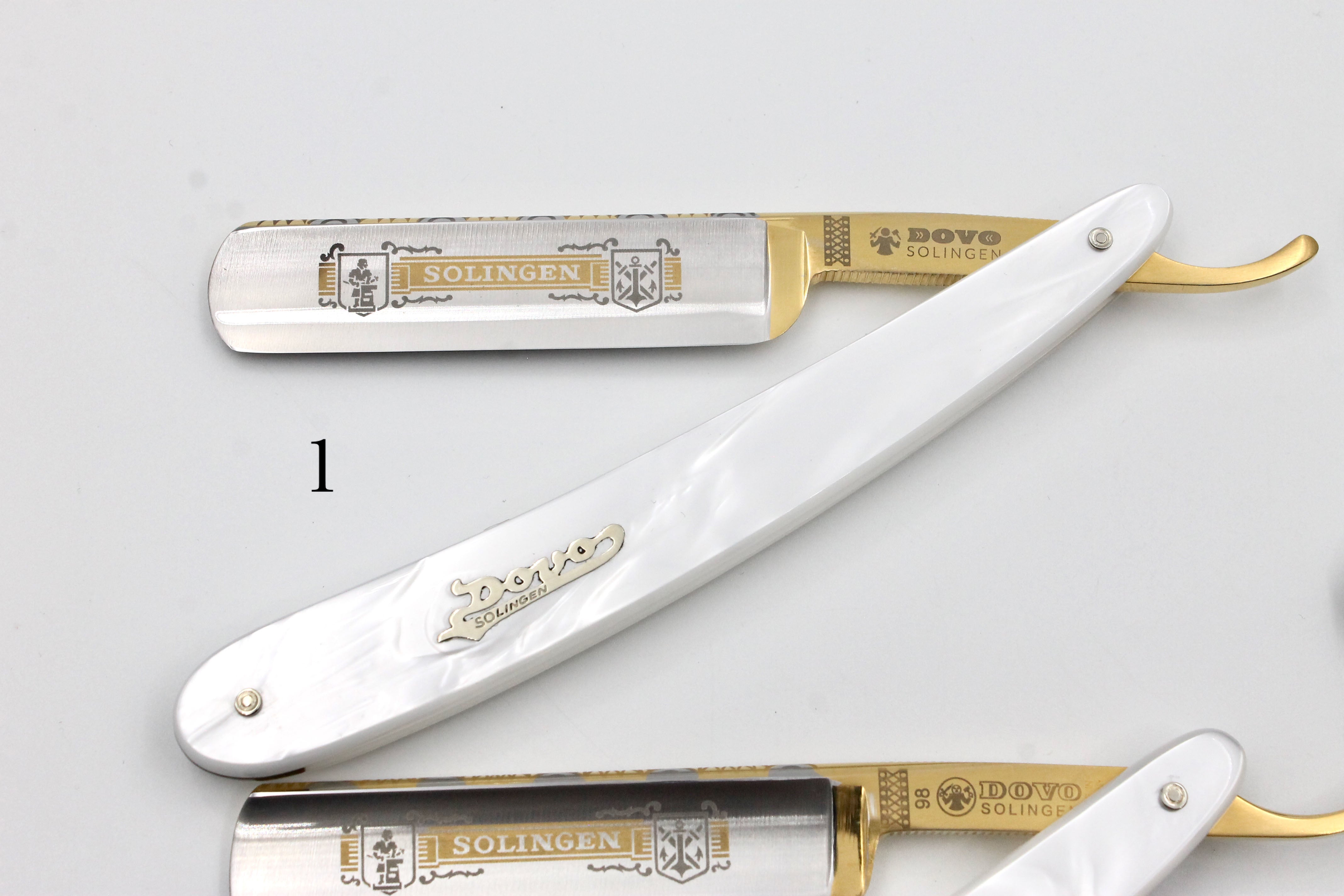 GSG Renewed Dovo "Pearl" 5/8 Full Hollow Solingen Straight Razors (CHOOSE YOUR RAZOR)