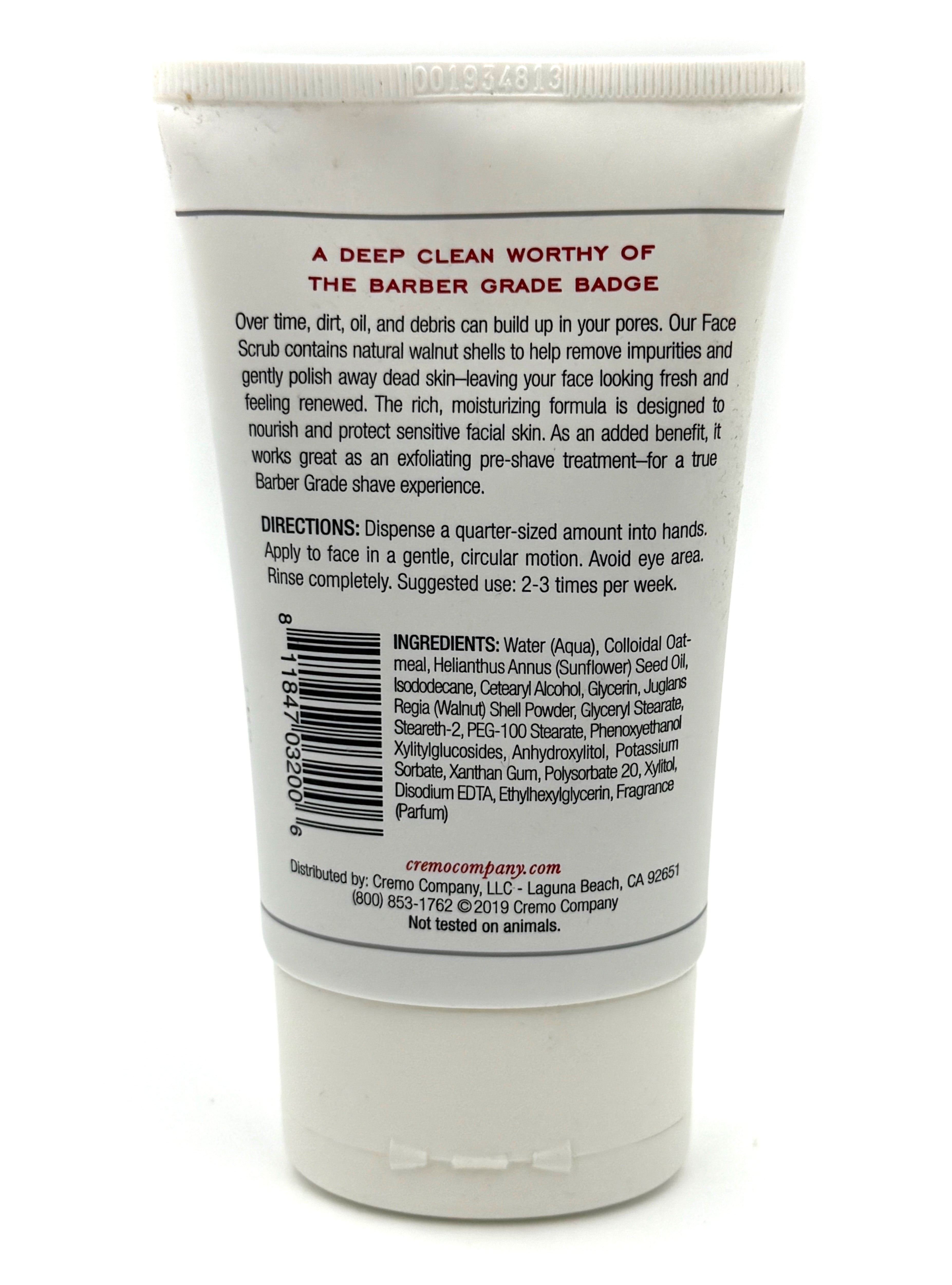 Cremo Cooling Force Scrub 4 fl. oz. (118 ml) 