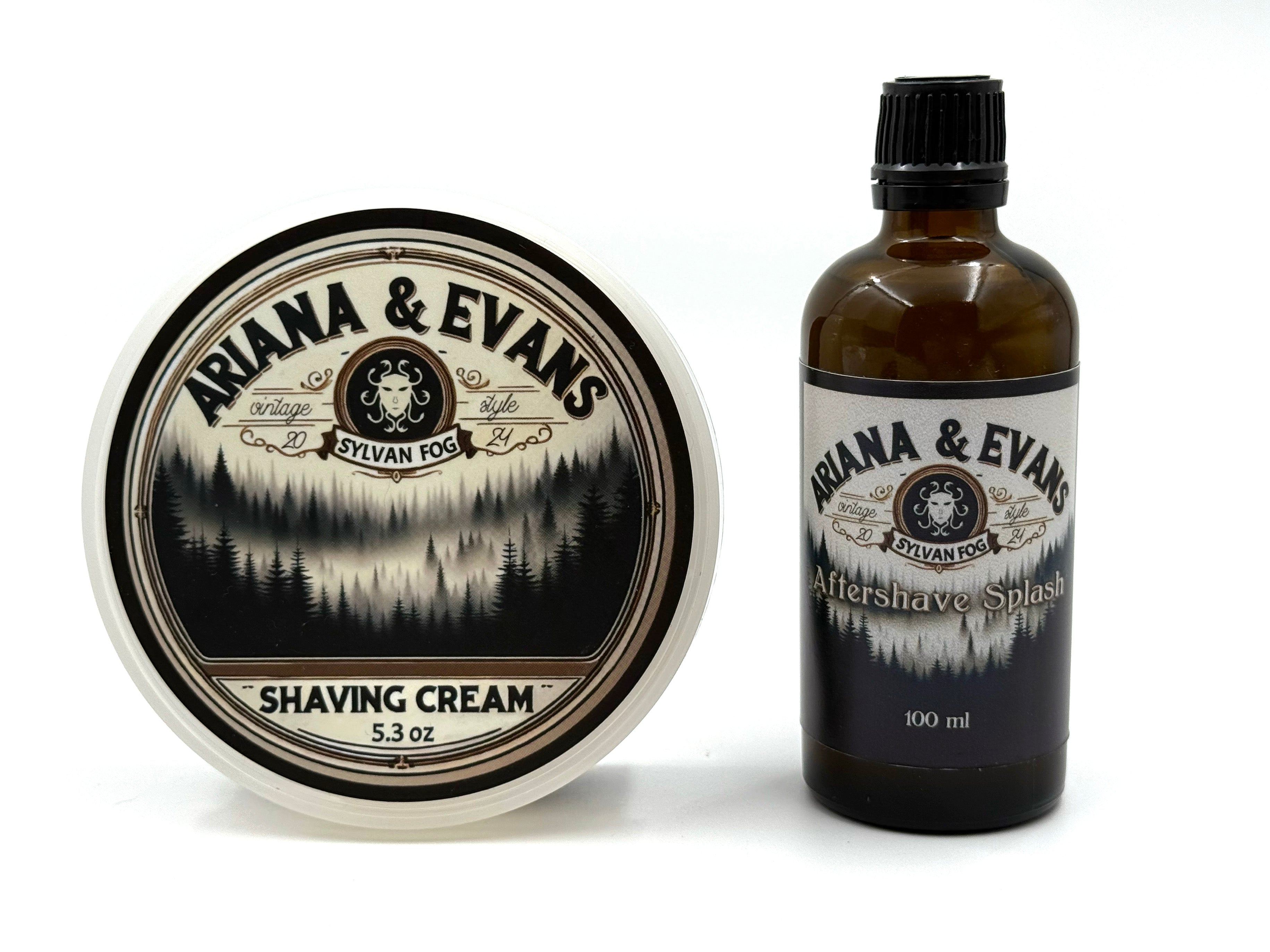 Ariana & Evans - Sylvan Fog Shaving Soap and Aftershave Splash