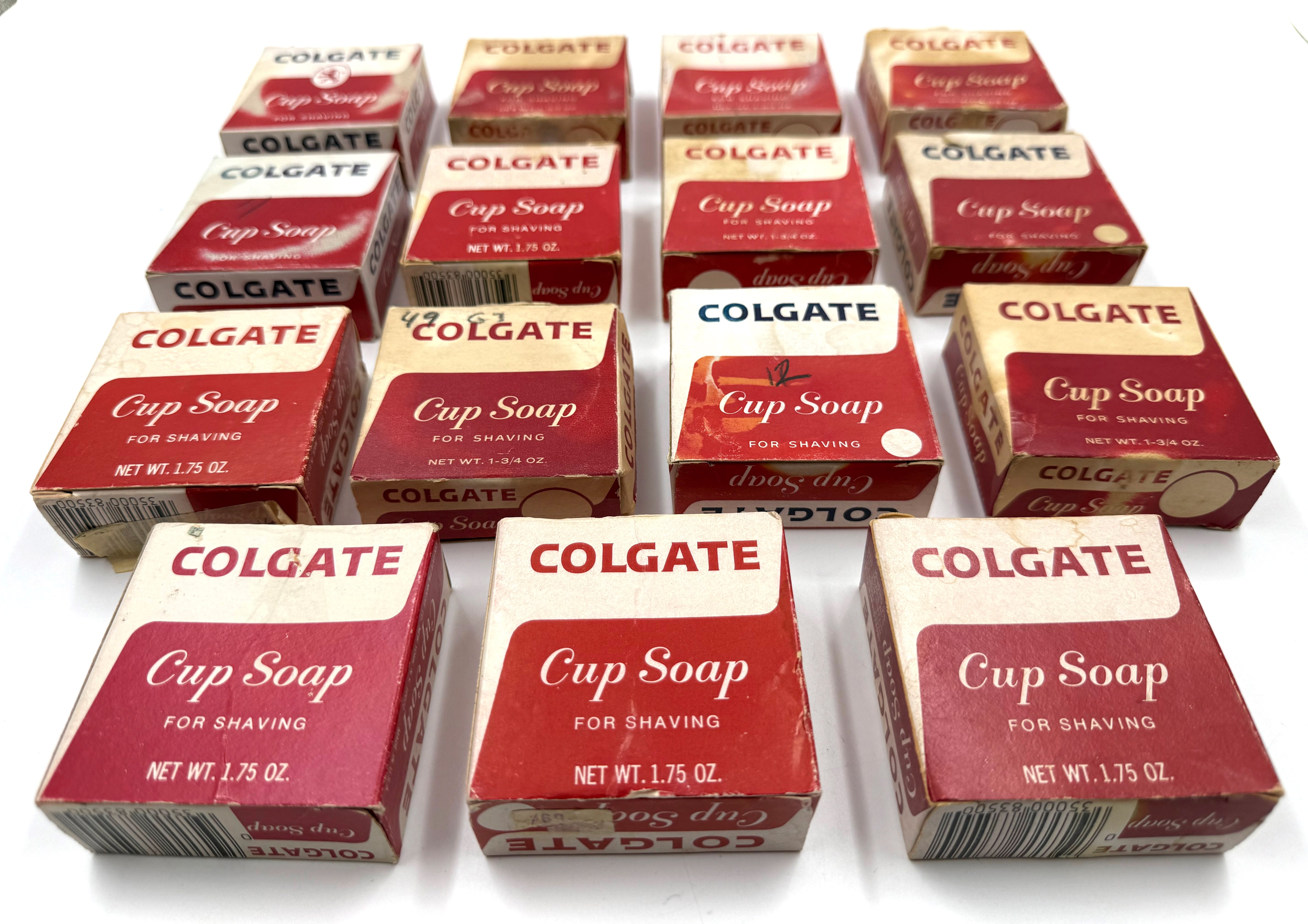 Vintage Colgate Shaving Soaps - unused in box