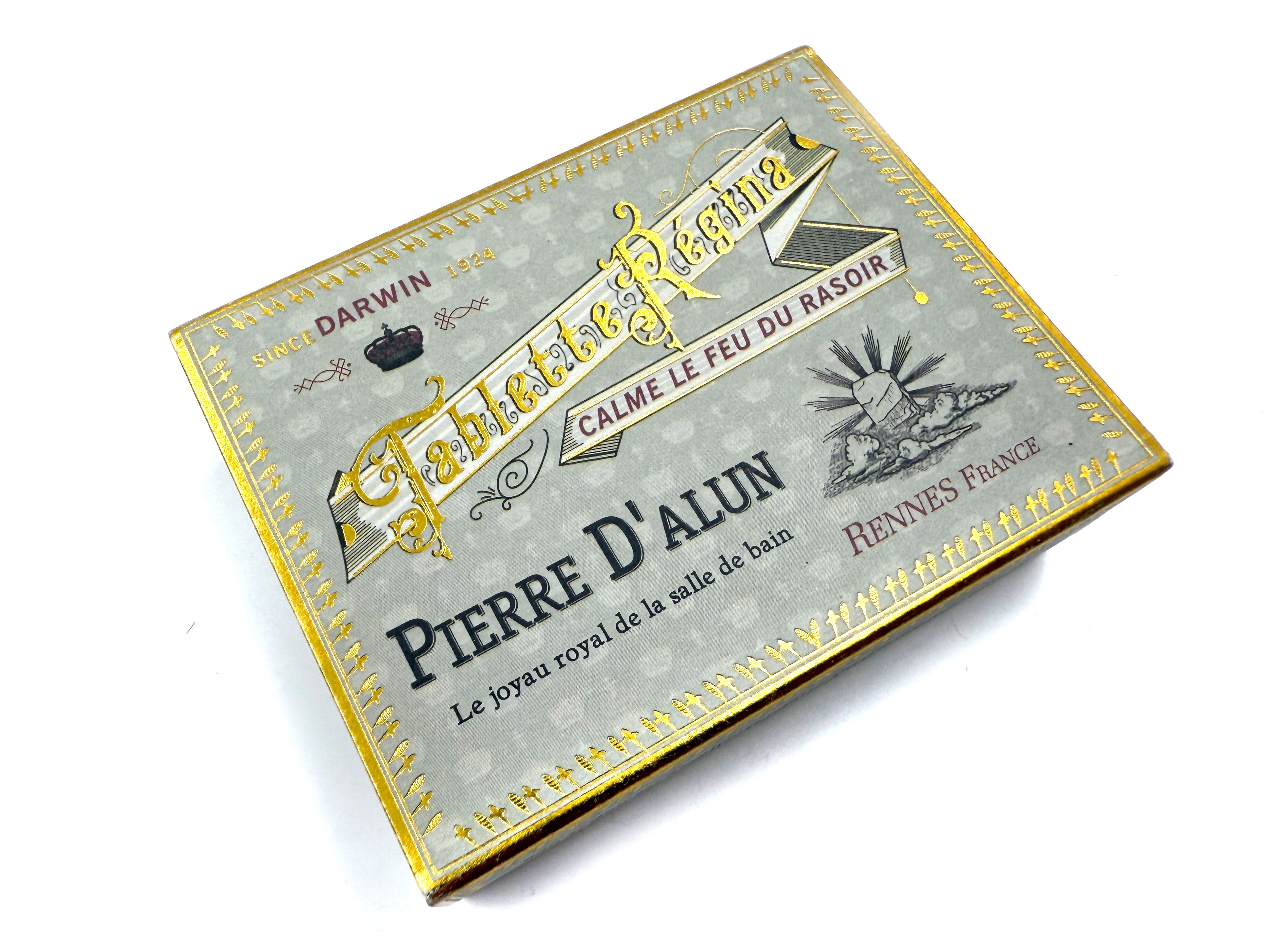 Darwin Tablette Régina – 100% Natural Alum Stone (3.2 oz / 90g)