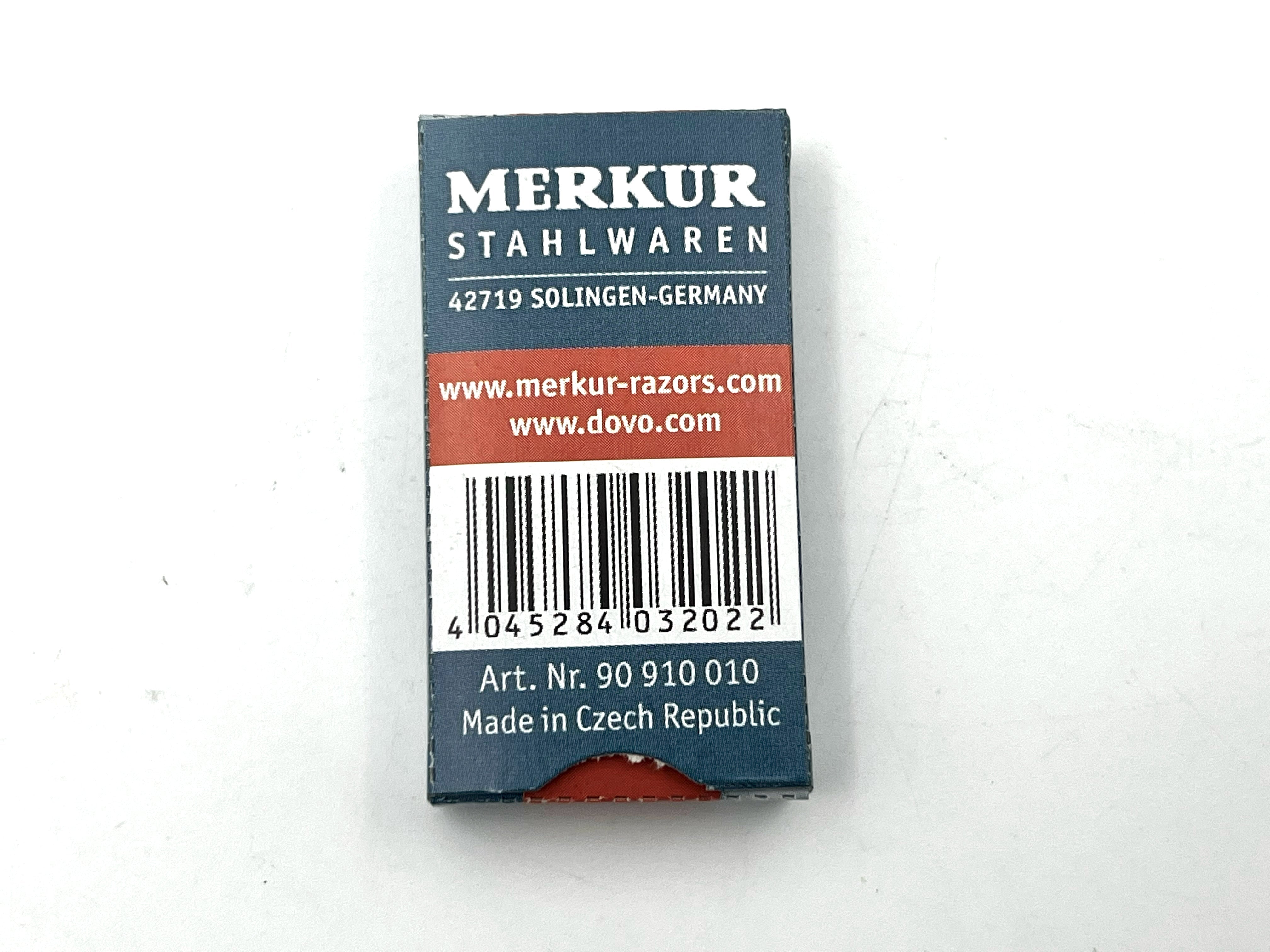 Merkur Super Stainless Double Edge Razor Blades (10 blades per pack)