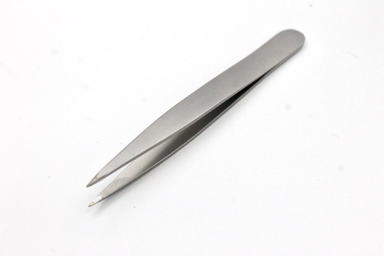 Niegeloh Stainless Steel Toplnox Precision Point Tweezer in Matte Finish