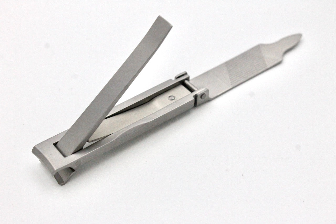 Niegeloh Extra Flat Stainless Steel TopInox Nail Clipper in Matte Finish