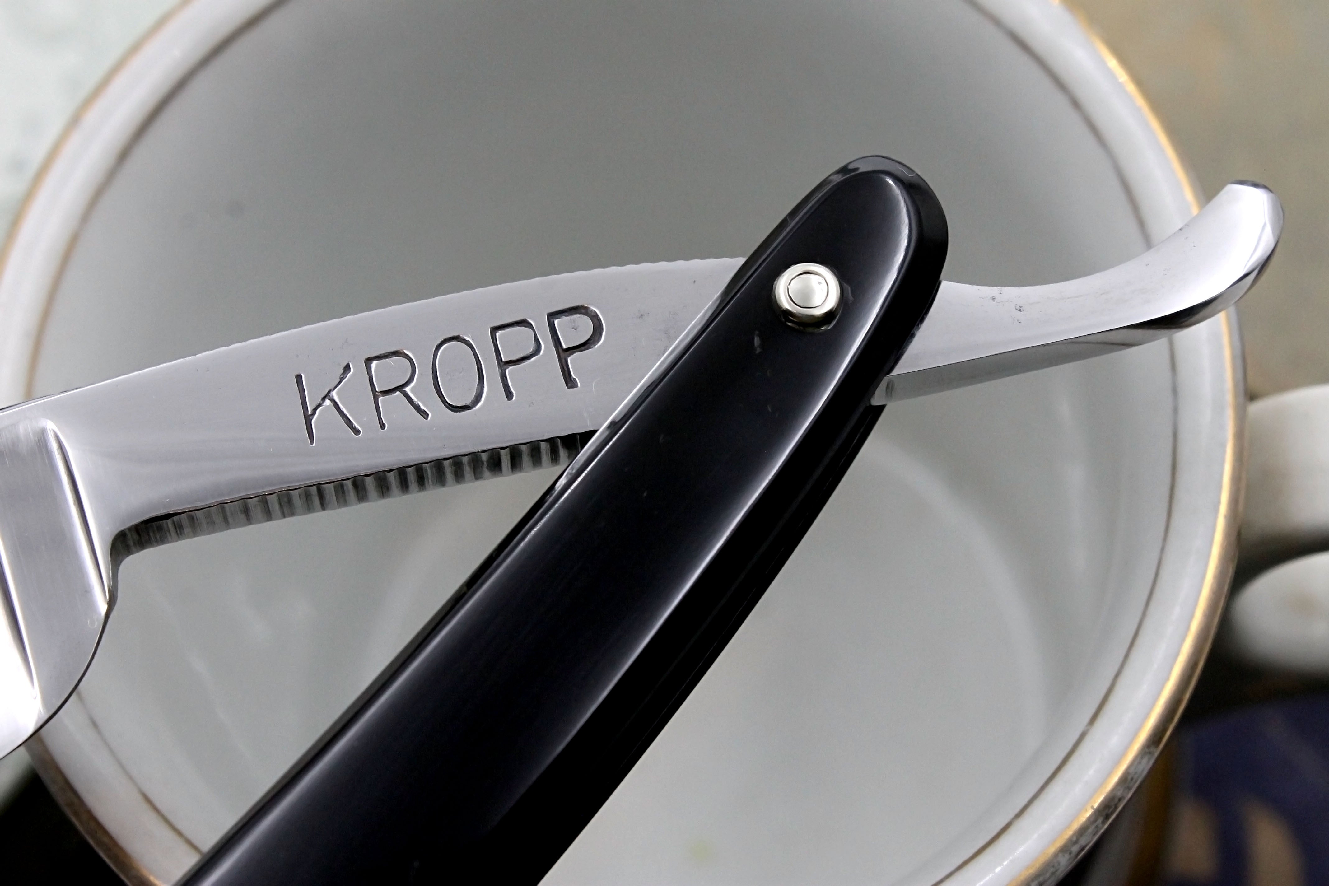 Kropp - Near Pristine Restored Big Blade 7/8- Vintage Sheffield Straight Razor - Shave Ready