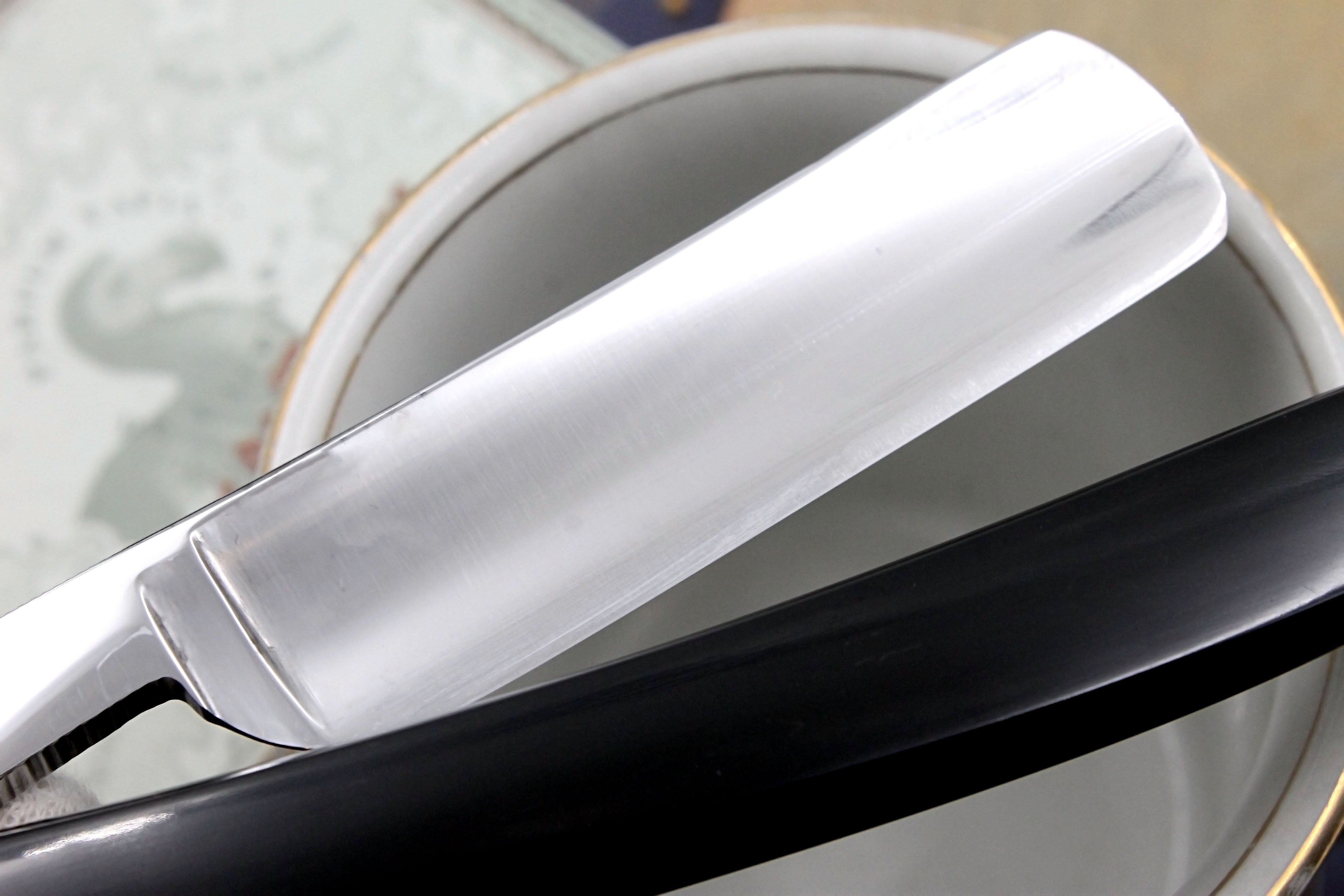 Kropp - Near Pristine Restored Big Blade 7/8- Vintage Sheffield Straight Razor - Shave Ready