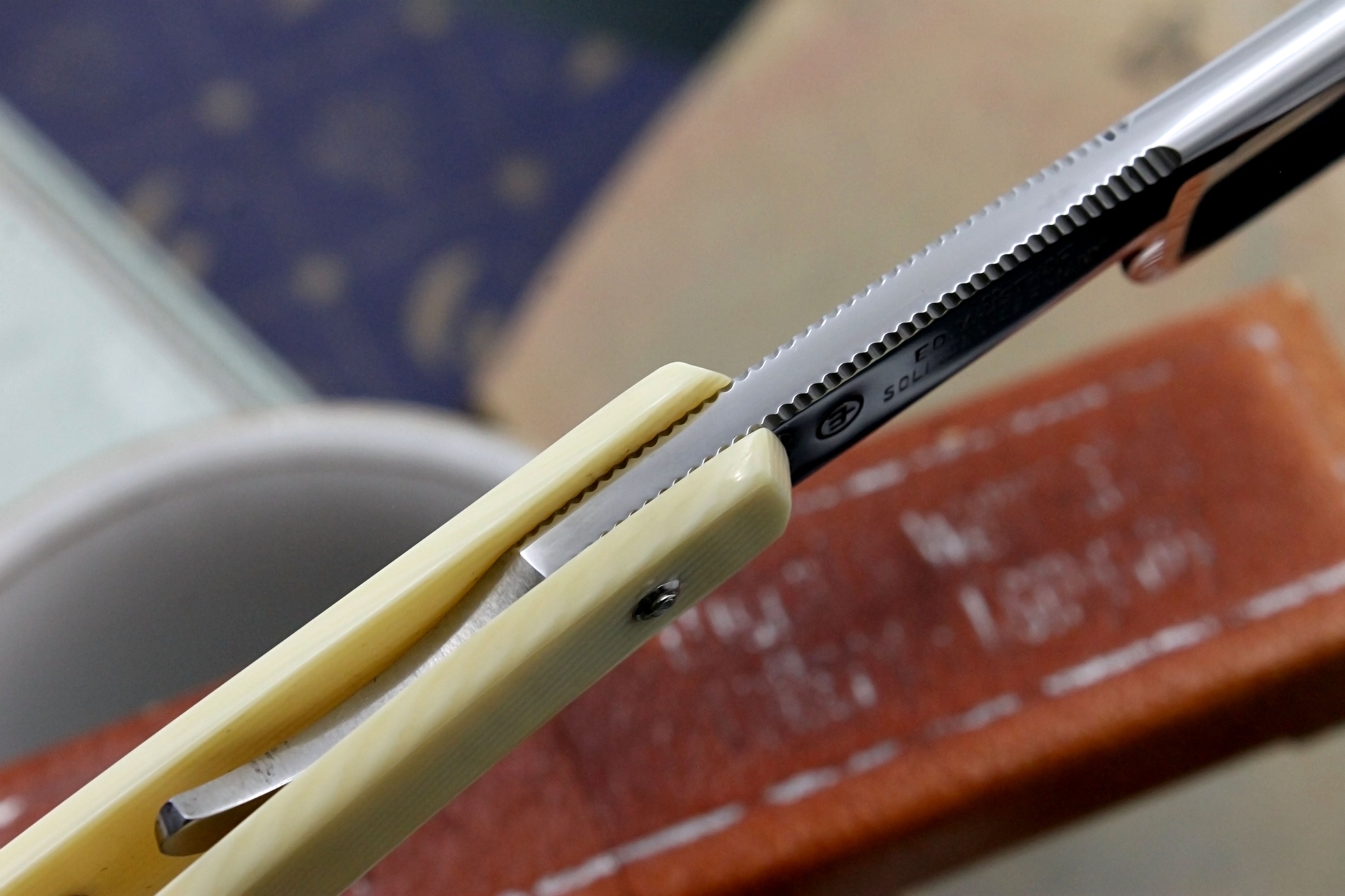 Ed Wusthoff Barber's King - Like New 13/16 Full Hollow Blade - Vintage Solingen Straight Razor - Shave Ready