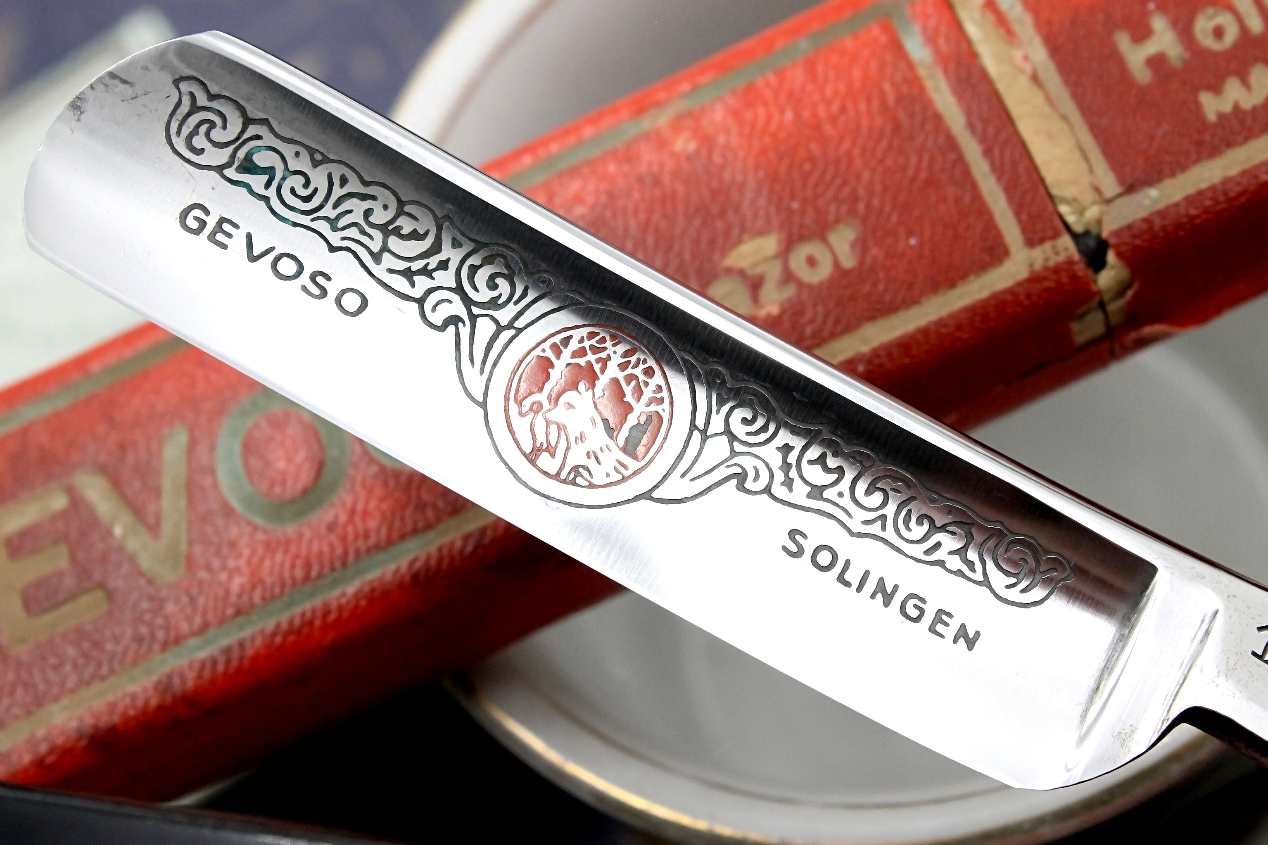 Gevoso No. 132 6/8 Full Hollow Blade - Excellent Restored Vintage Solingen Straight Razor - Shave Ready