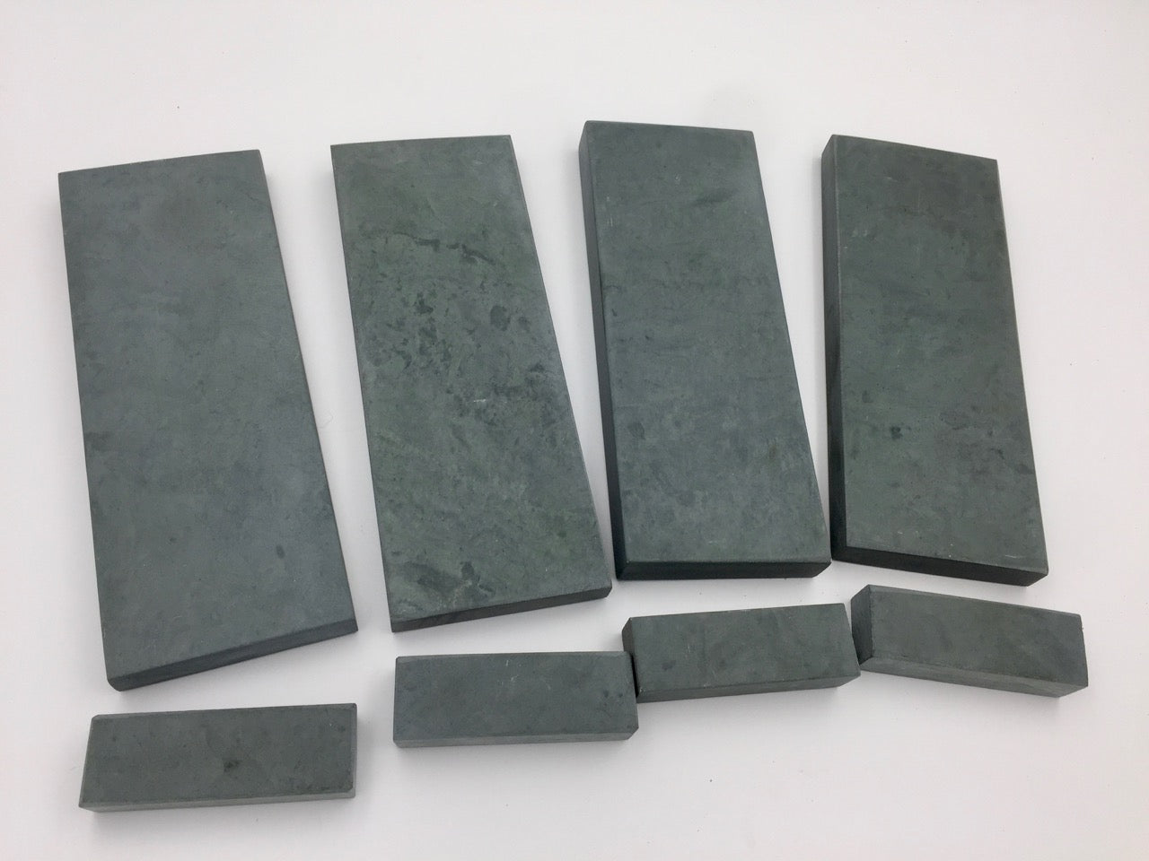 Vermont Green Slate Whetstone 8x3in. x 3/4in. thick - Very Fine Water Razor Knife Hone Sharpening Stone - Finisher