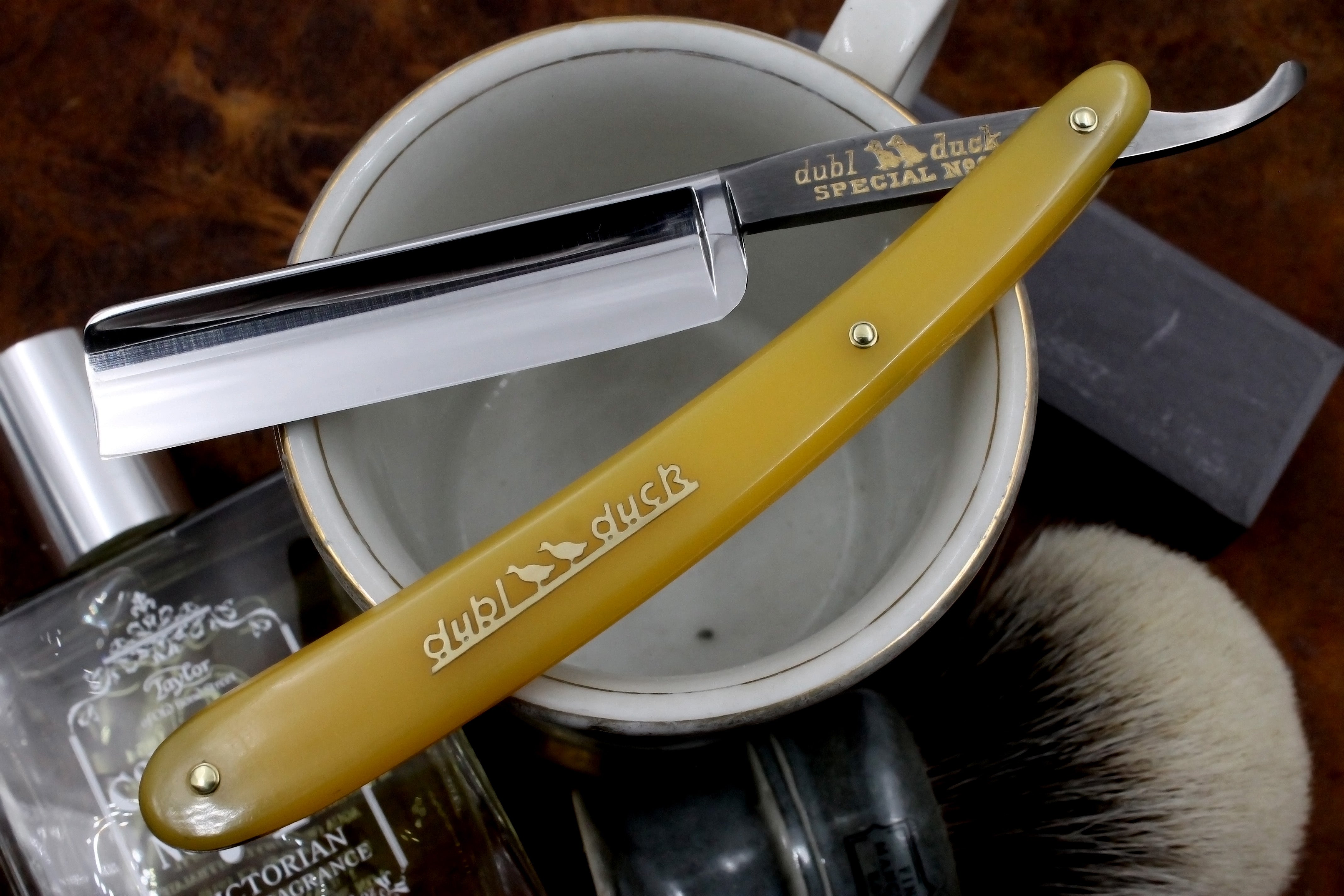 Dubl Duck Special No. 1 11/16 Blade - Near Mint Vintage Solingen Straight Razor - Shave Ready