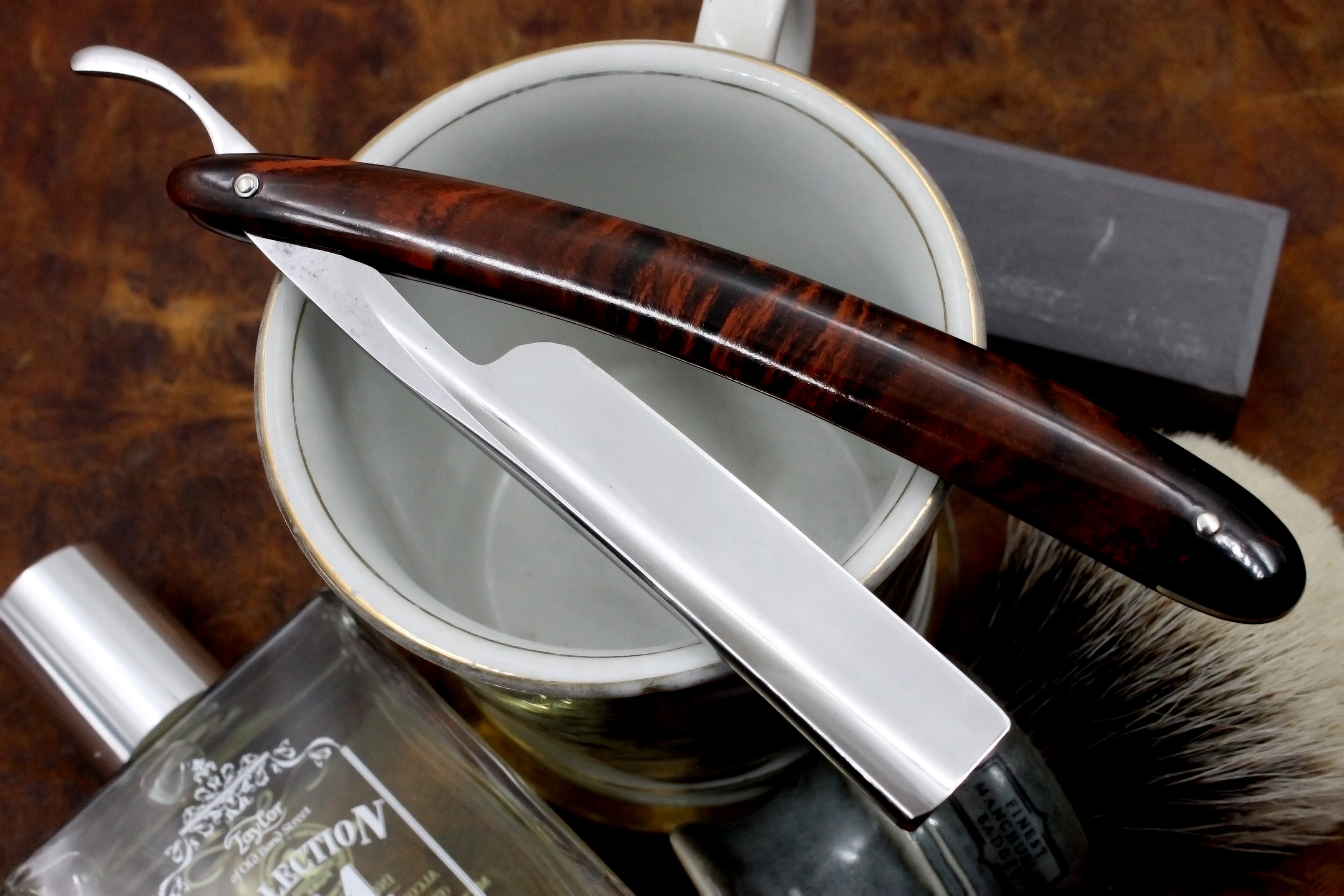 Case Bros. Little Valley - 11/16 Rattler Blade Long Tail - Scarce American Straight Razor - Shave Ready