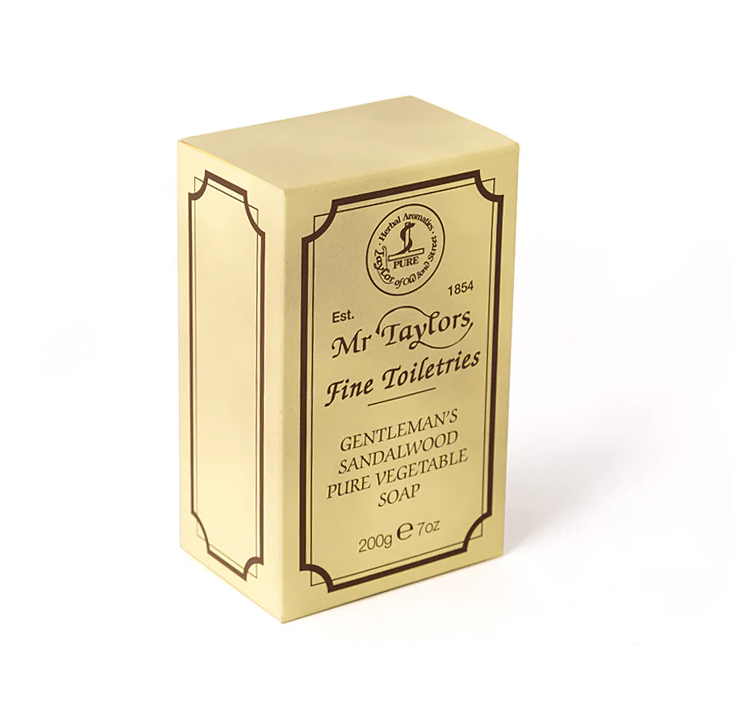 Taylor of Old Bond Street Sandalwood Bath Soap Bar - 200g (7 oz)