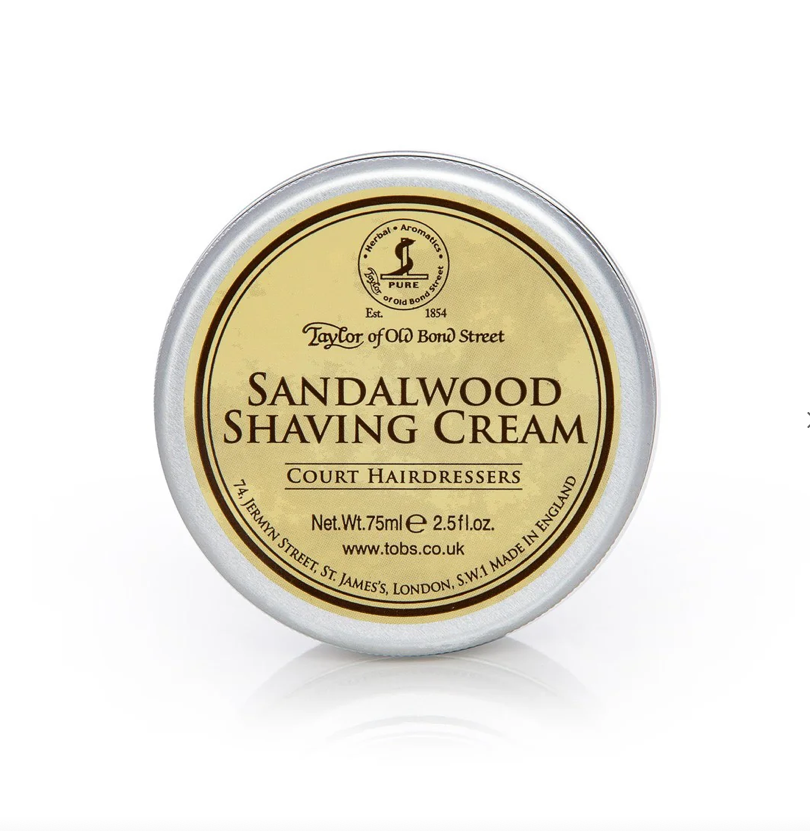 Taylor of Old Bond Street Sandelholz-Rasiercreme 75 ml (2,5 oz)