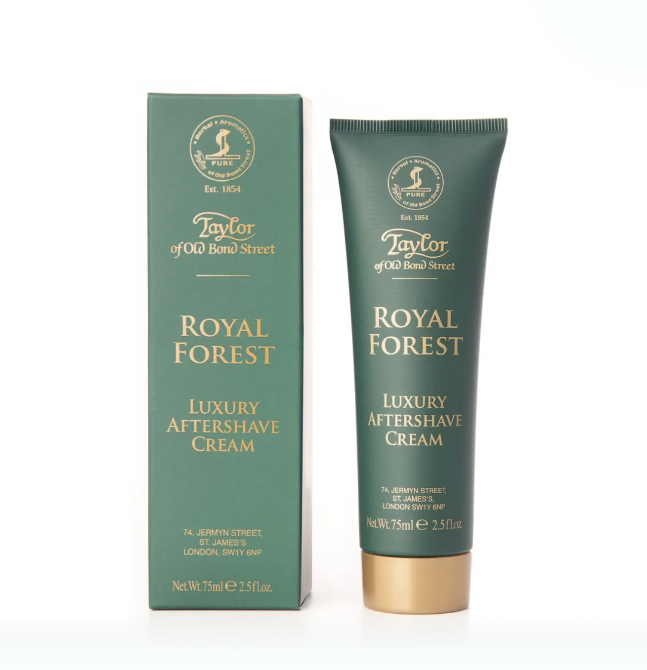 Taylor of Old Bond Street Royal Forest Aftershave Cream - 75ml (2.5 oz)