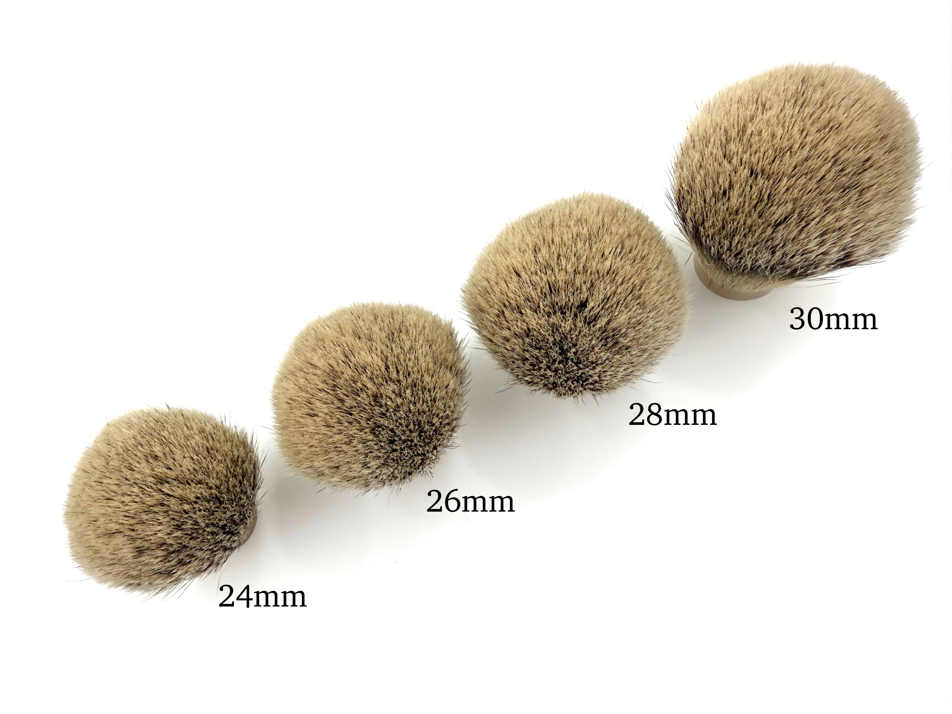 Silvertip Badger High Density Shaving  Brush Knots - Bulb Shape