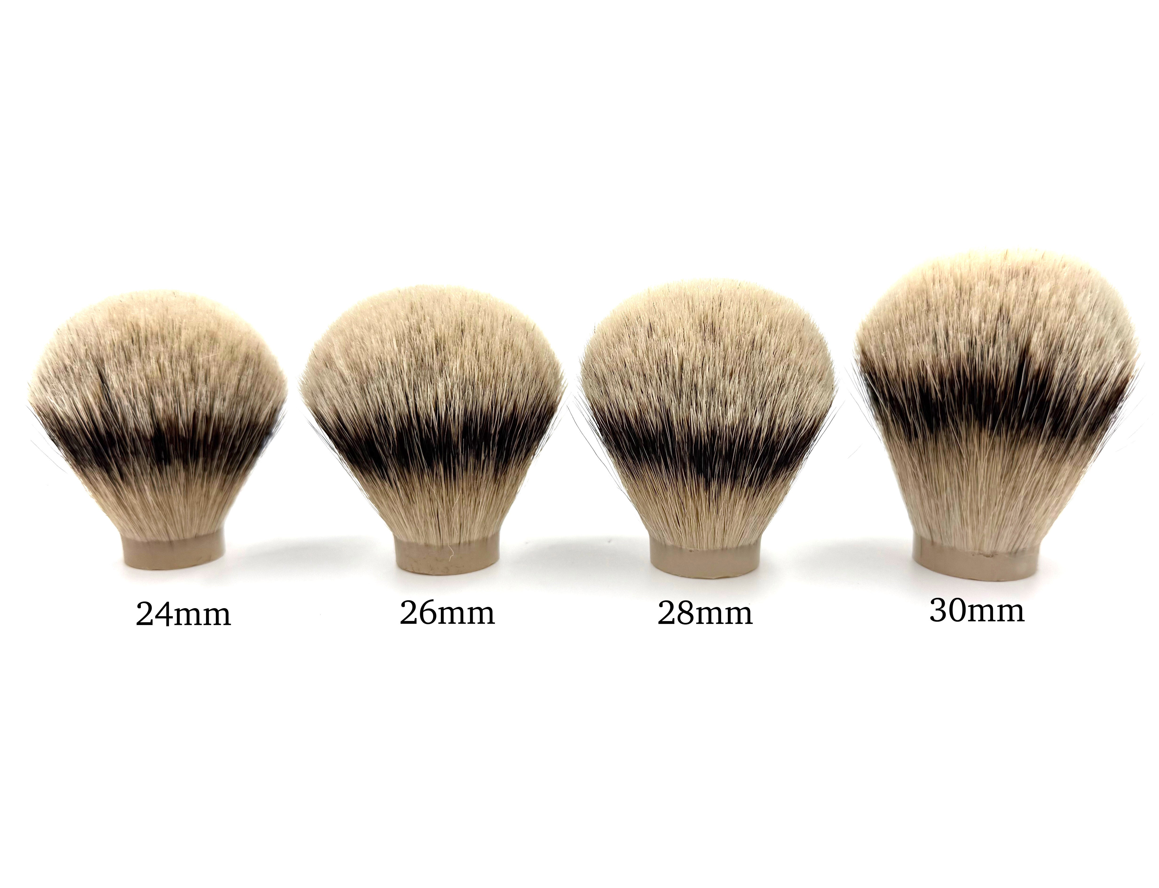 Silvertip Badger High Density Shaving  Brush Knots - Bulb Shape