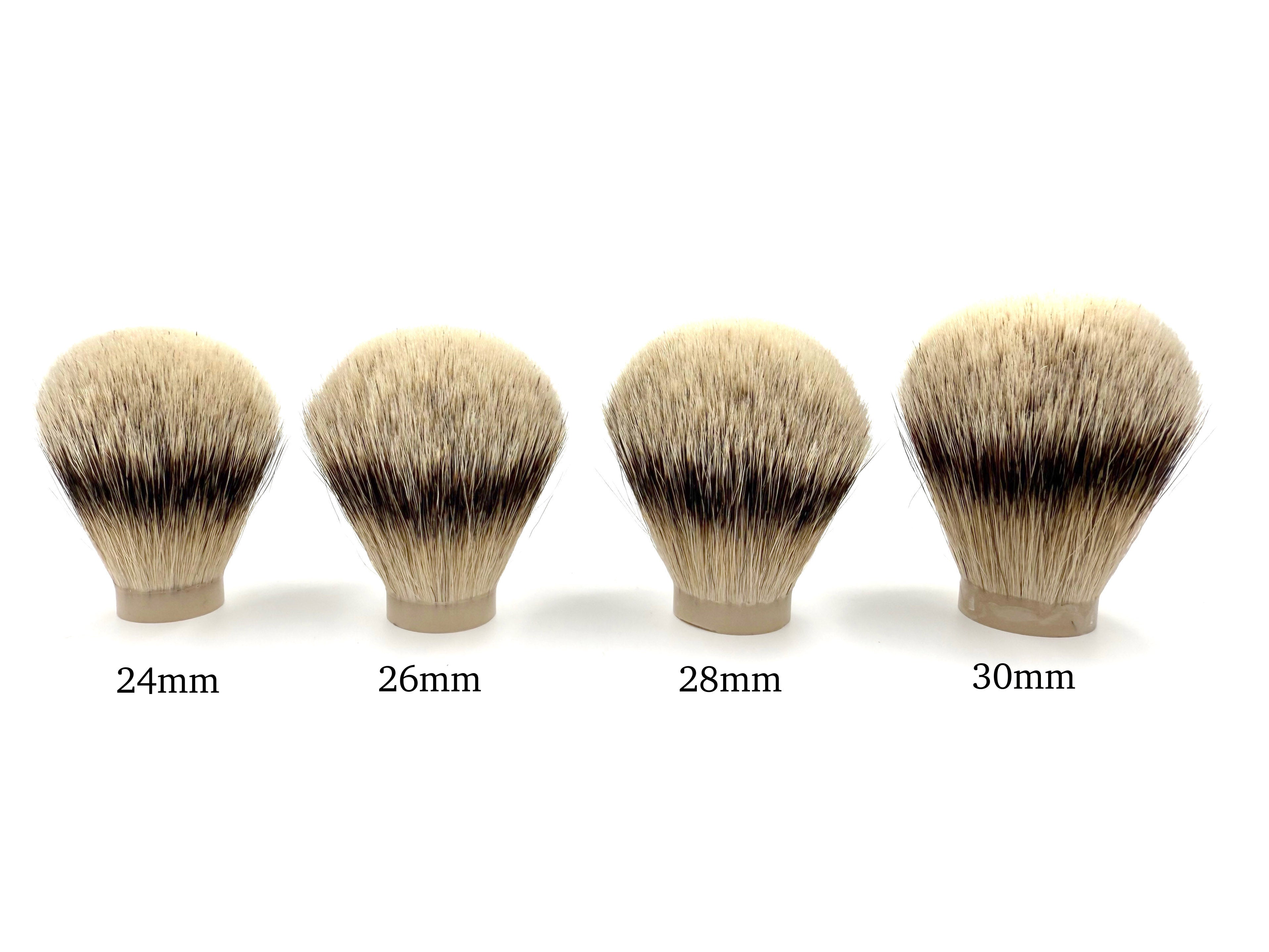 Silvertip Badger Shaving  Brush Knots - Bulb Shape