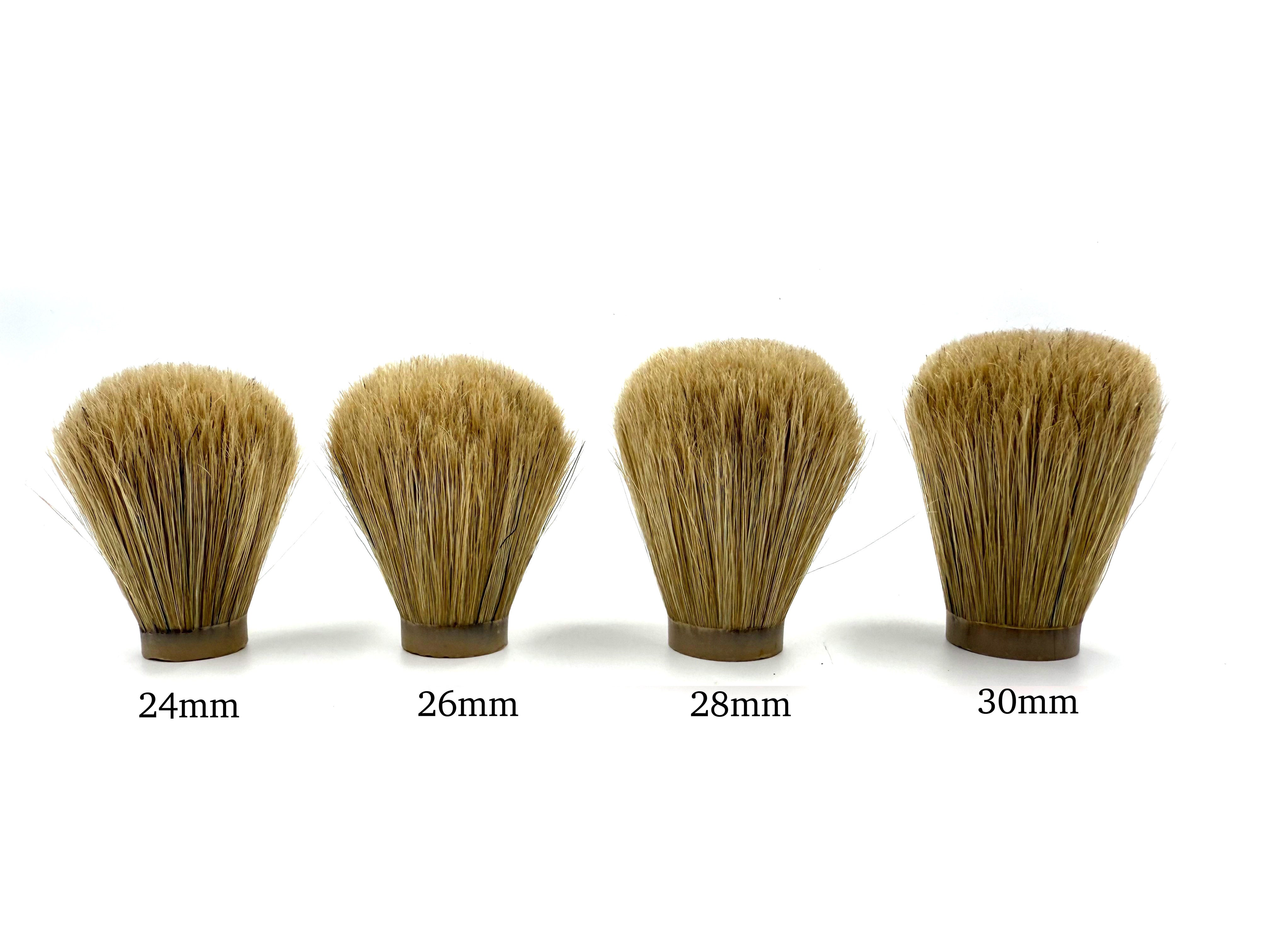 Boar Bristle Shaving Brush Knots - Bulb Shape