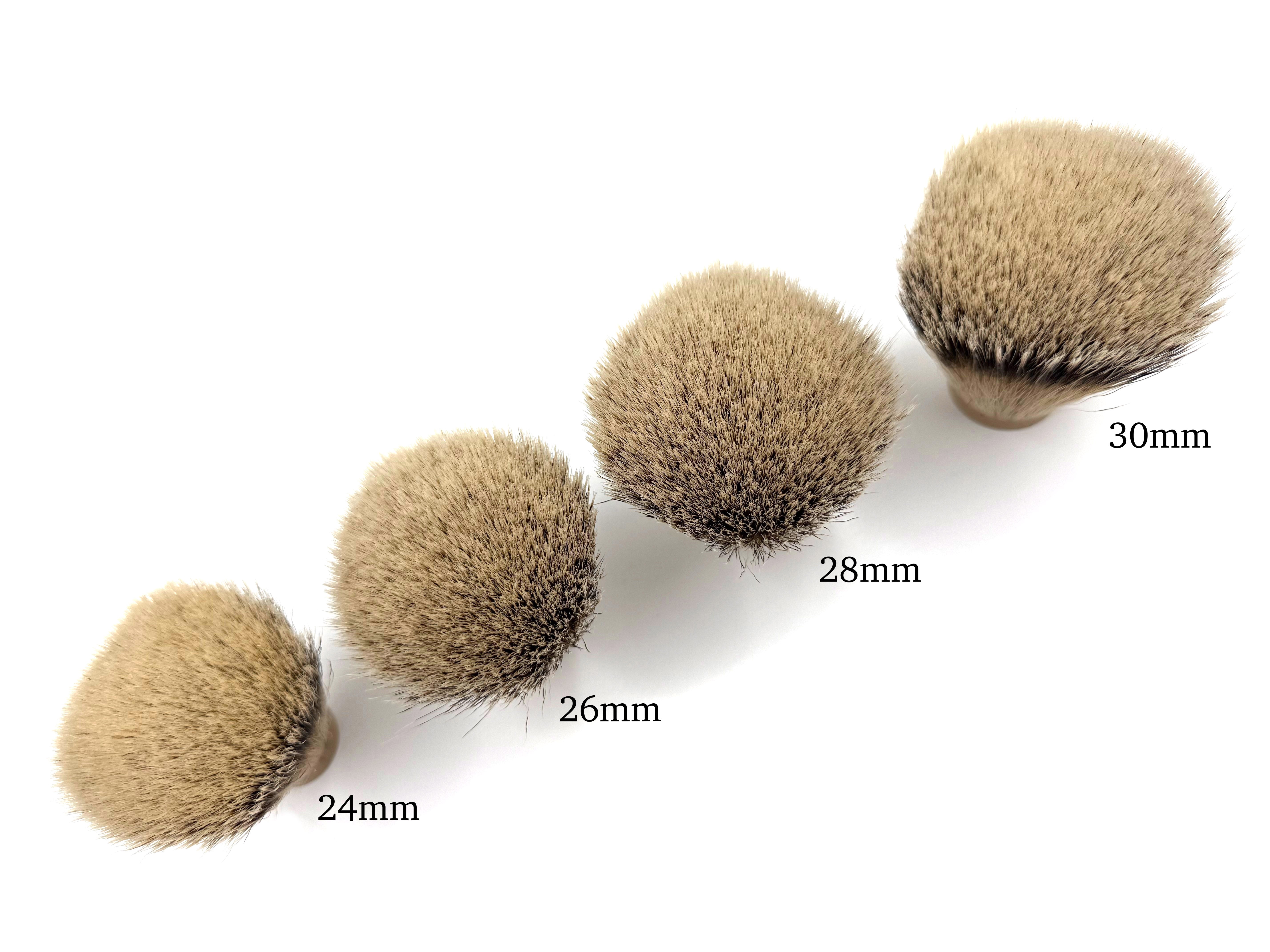 Silvertip Badger High Density Shaving  Brush Knots - Fan Shape