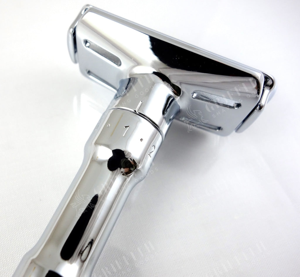 Merkur Futur Chrome Adjustable Double Edge Safety Razor